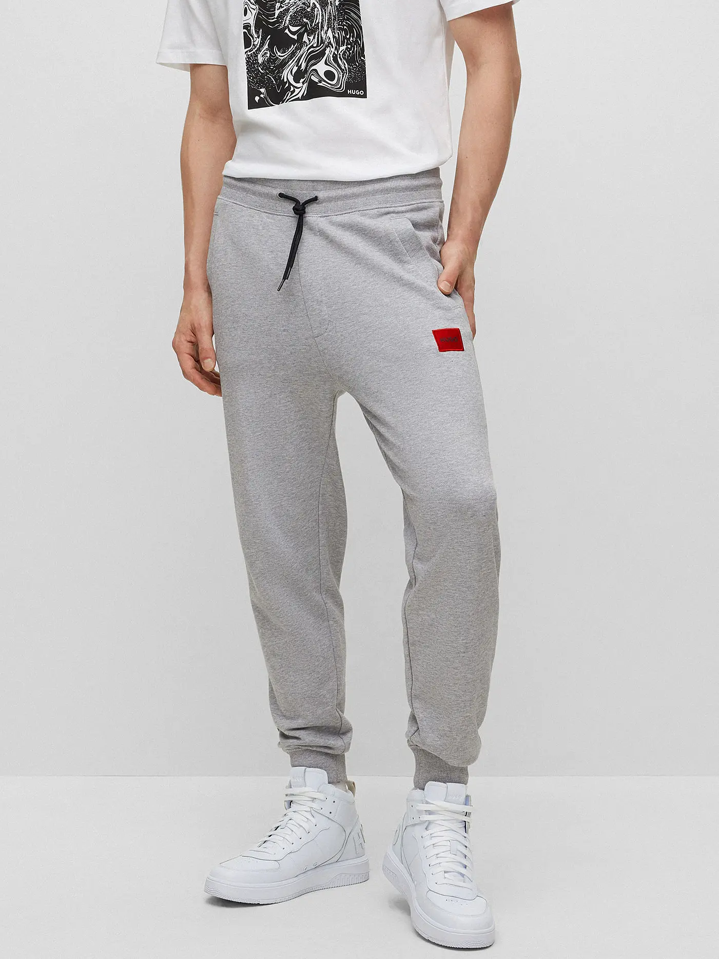 HUGO | Jogginghose Doak | grau
