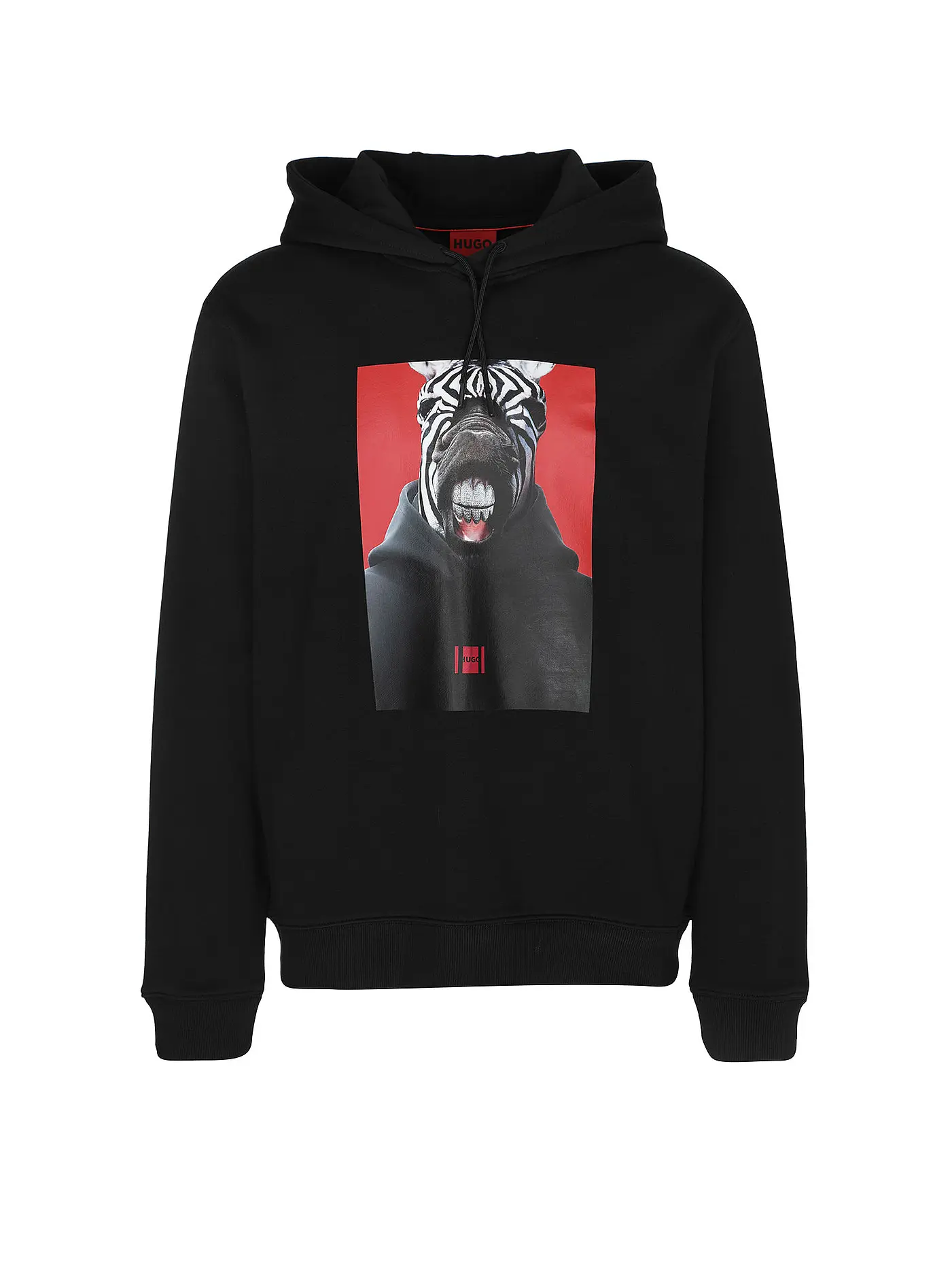HUGO | Kapuzensweater - Hoodie  | schwarz