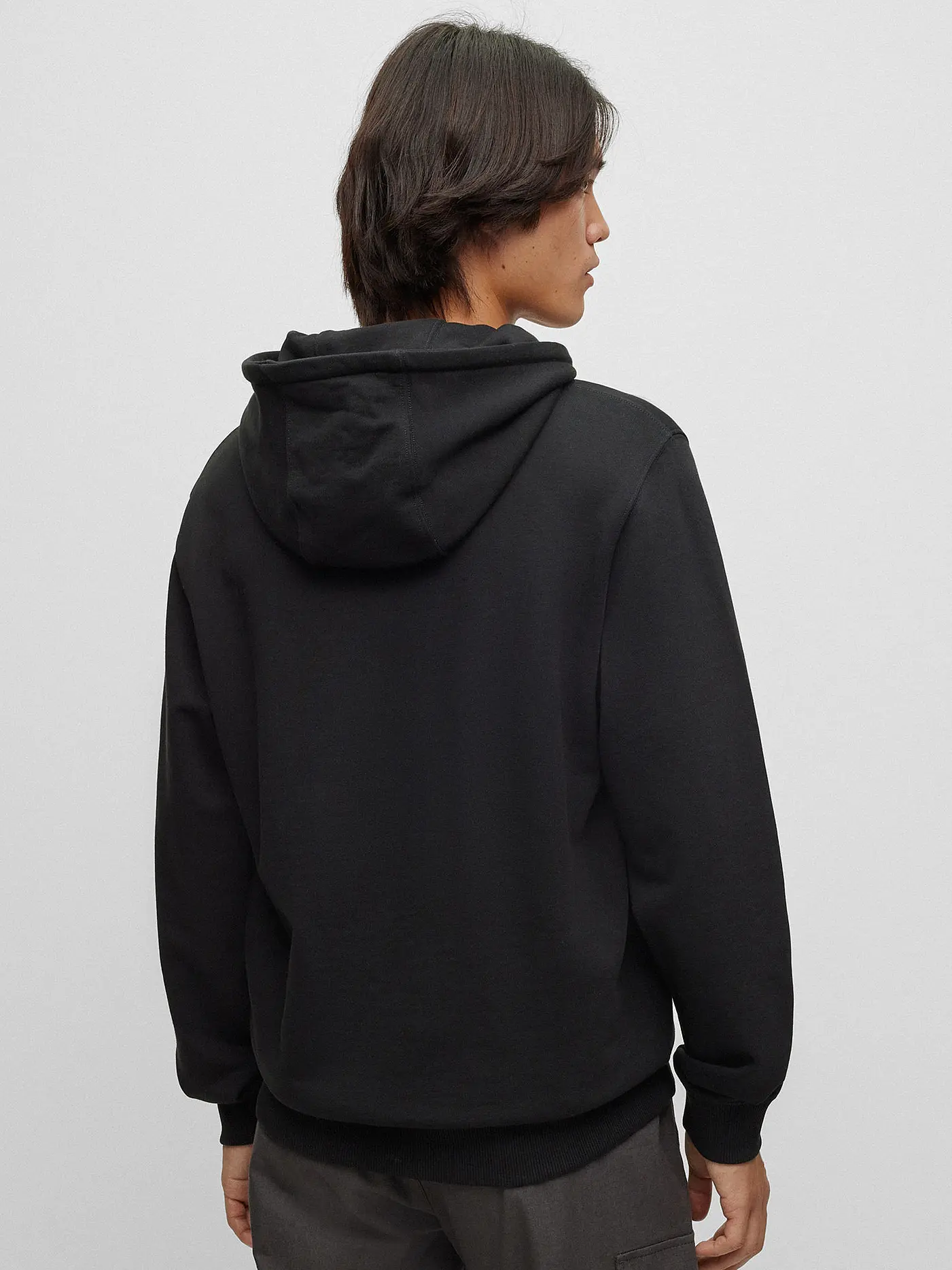 HUGO | Kapuzensweater - Hoodie  | schwarz