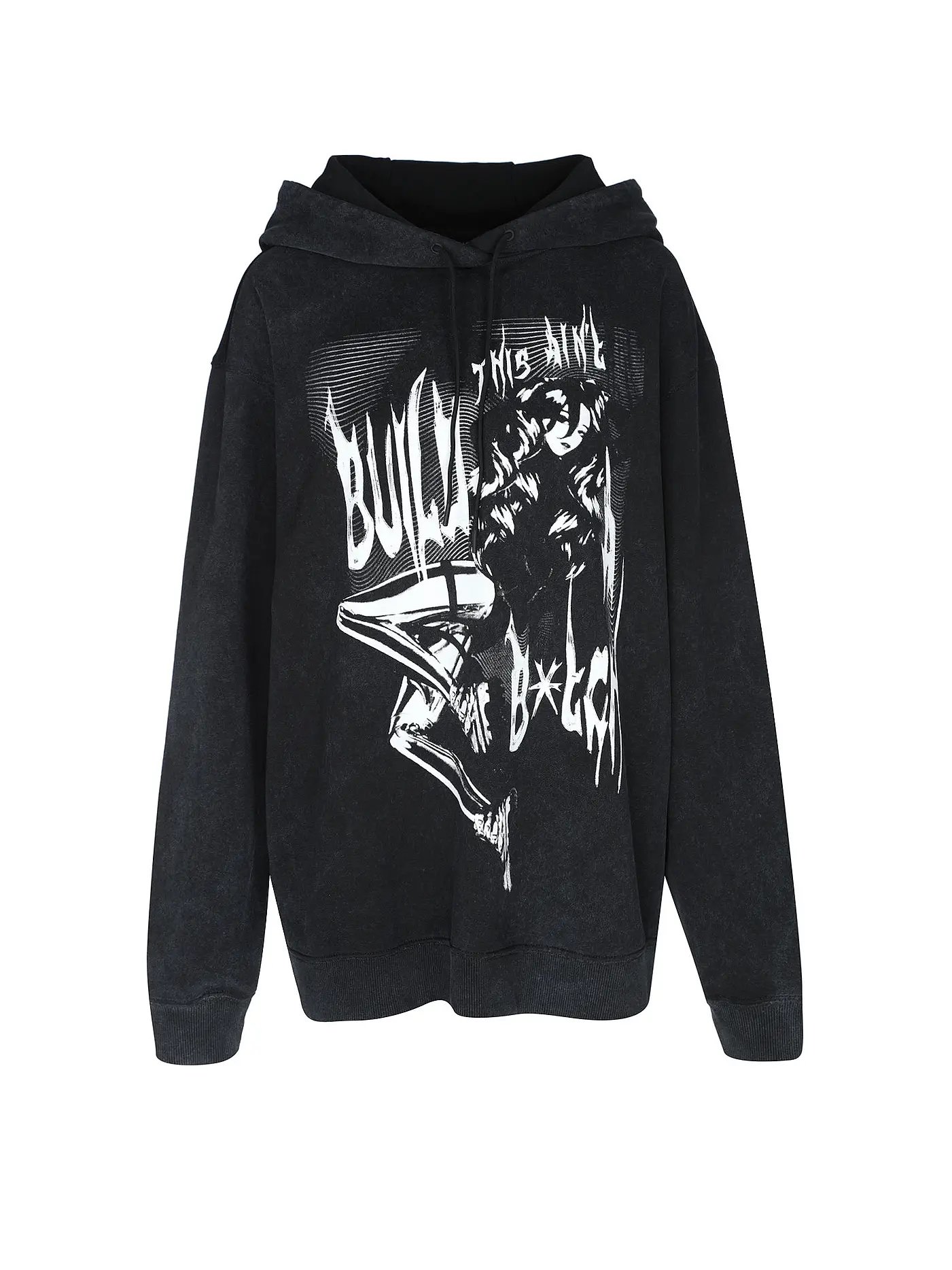 HUGO | Kapuzensweater - Hoodie DEJANNI | schwarz