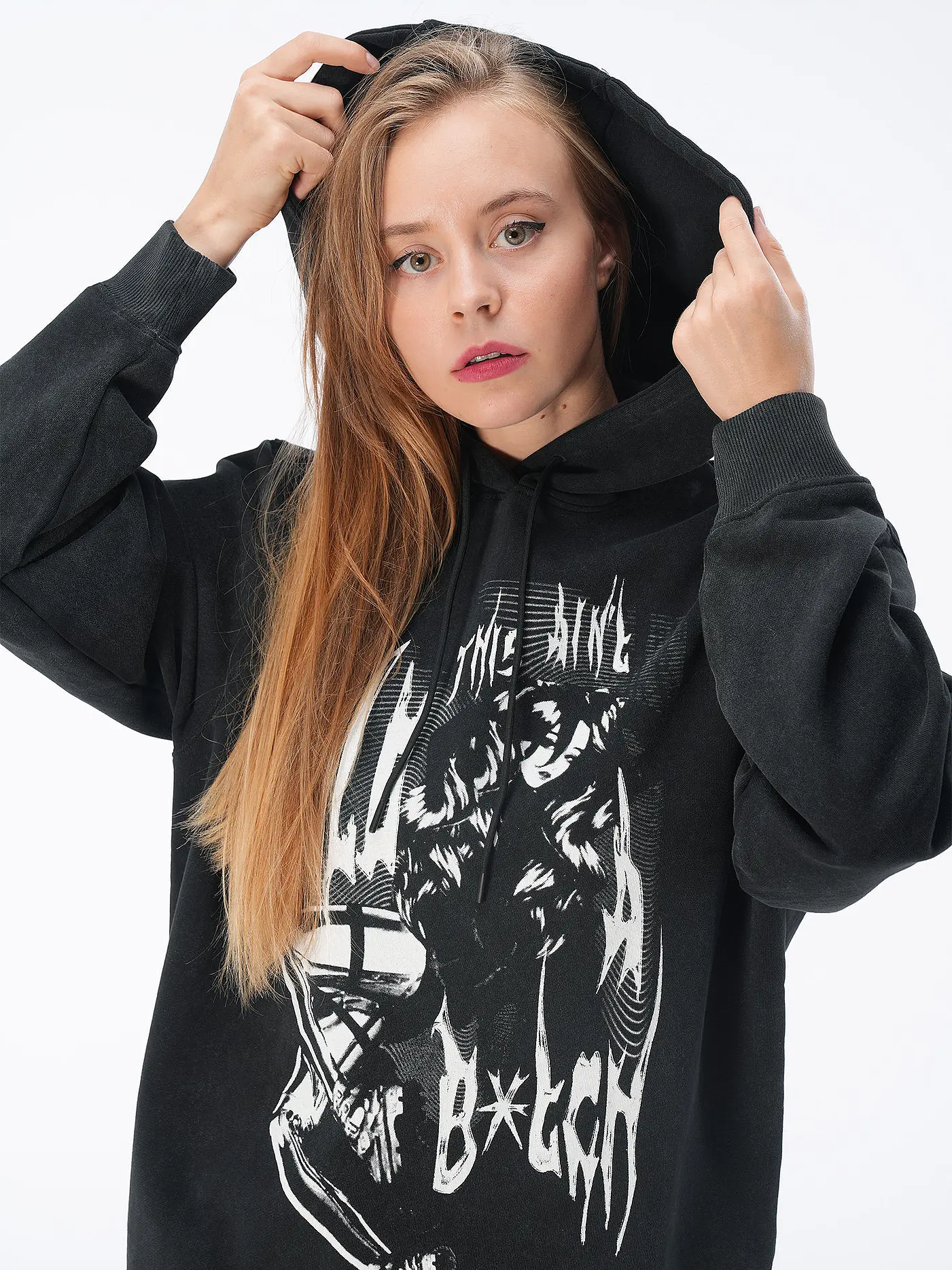 HUGO | Kapuzensweater - Hoodie DEJANNI | schwarz