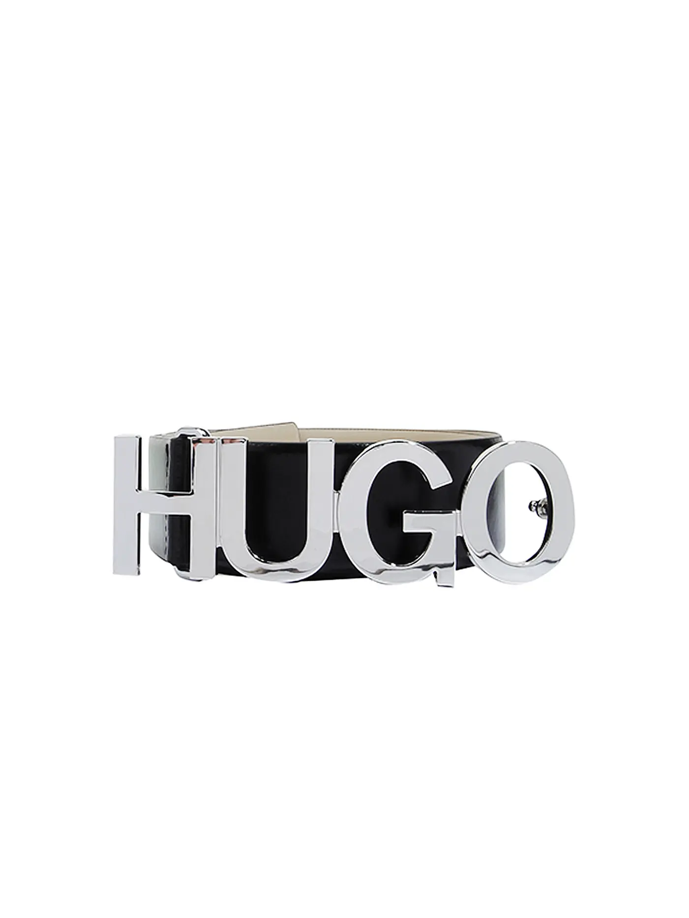 HUGO | Ledergürtel "Zula" | schwarz
