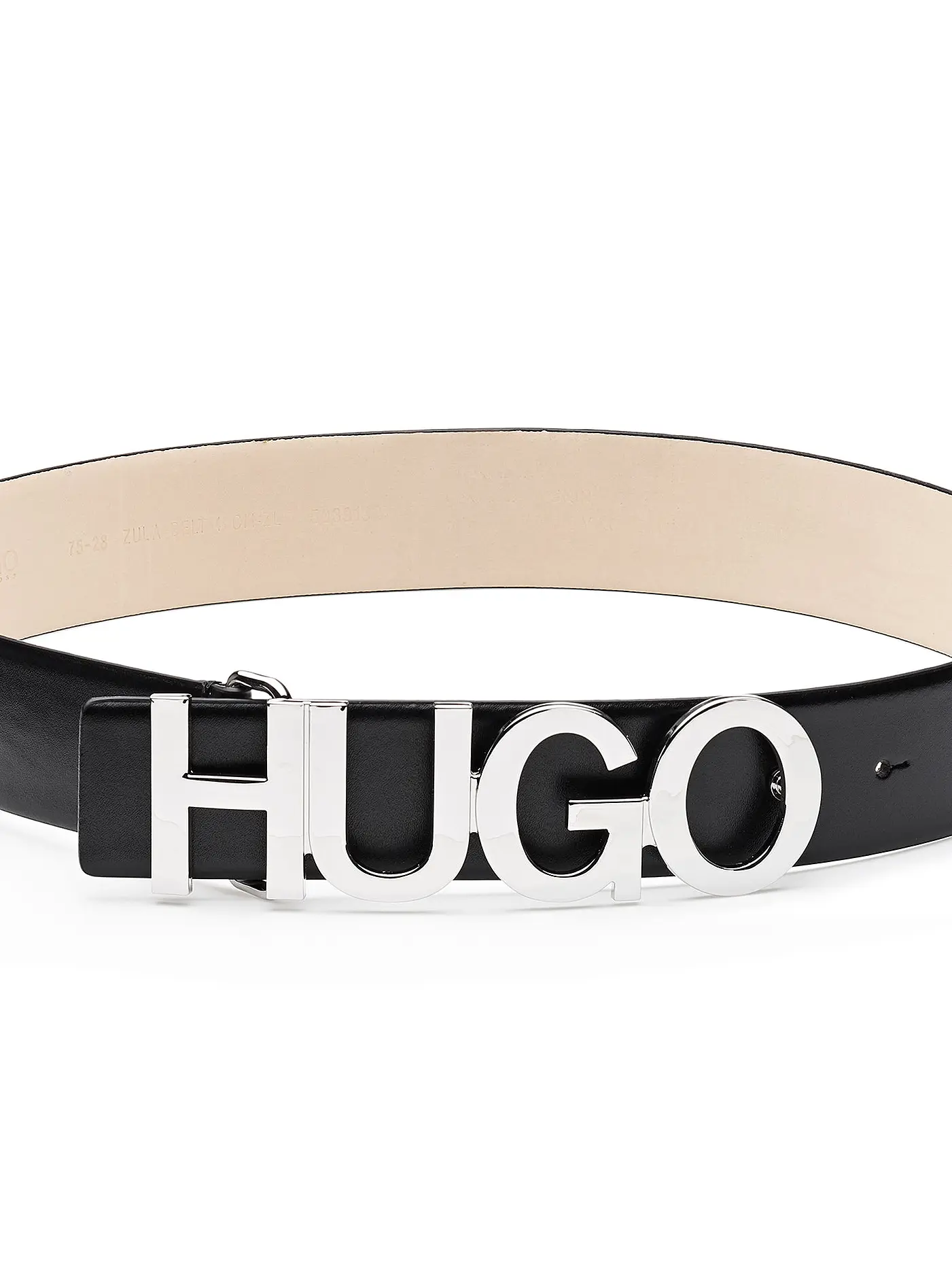 HUGO | Ledergürtel Zula | schwarz