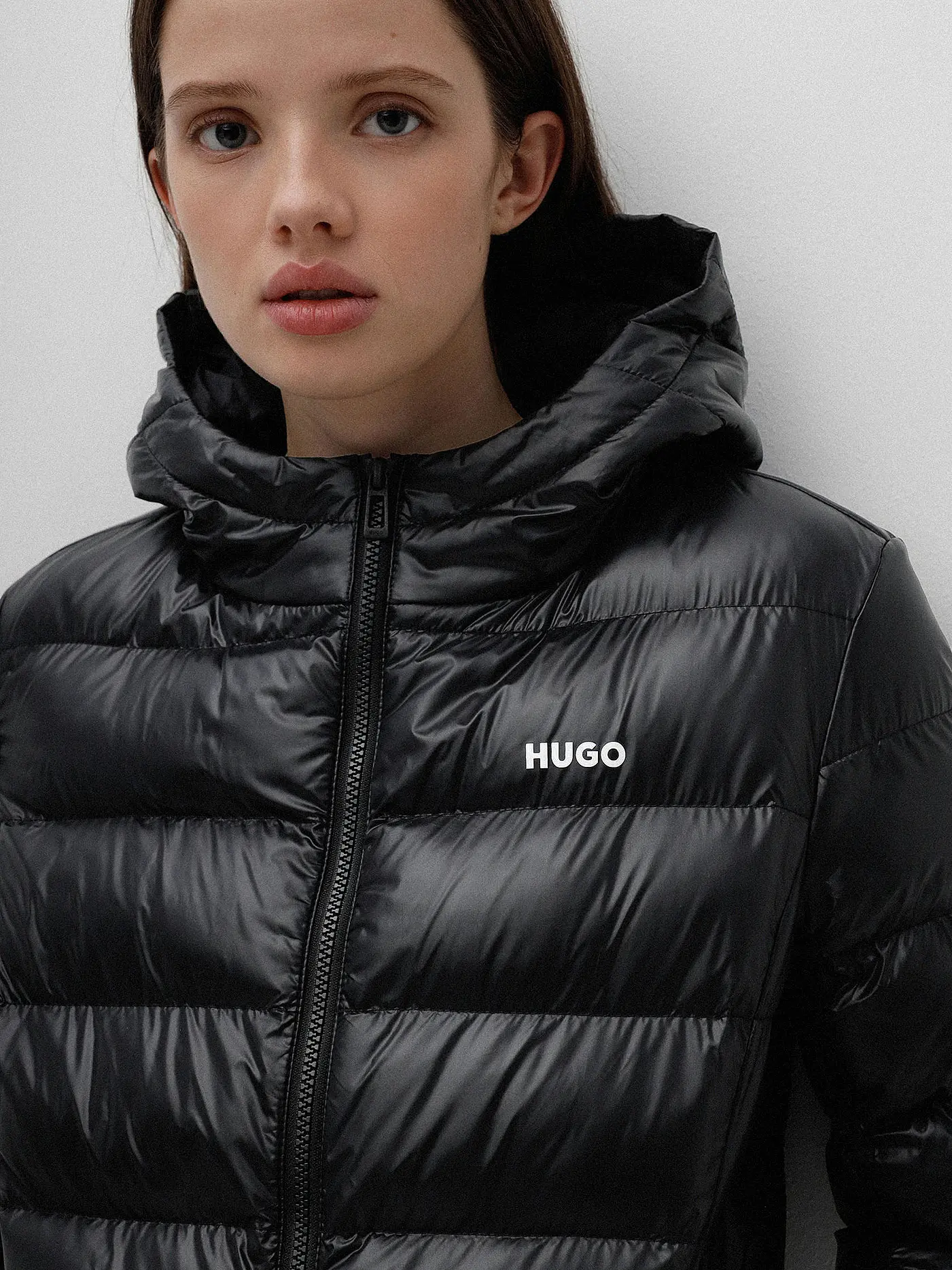 HUGO | Leichtsteppjacke Famara | schwarz