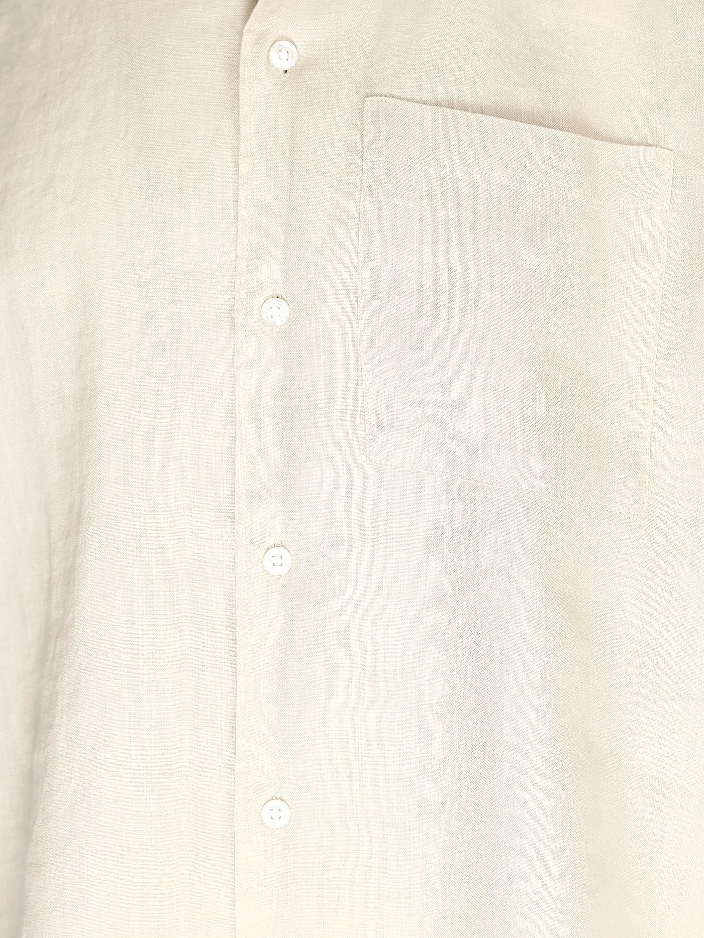 HUGO | Leinenhemd | beige