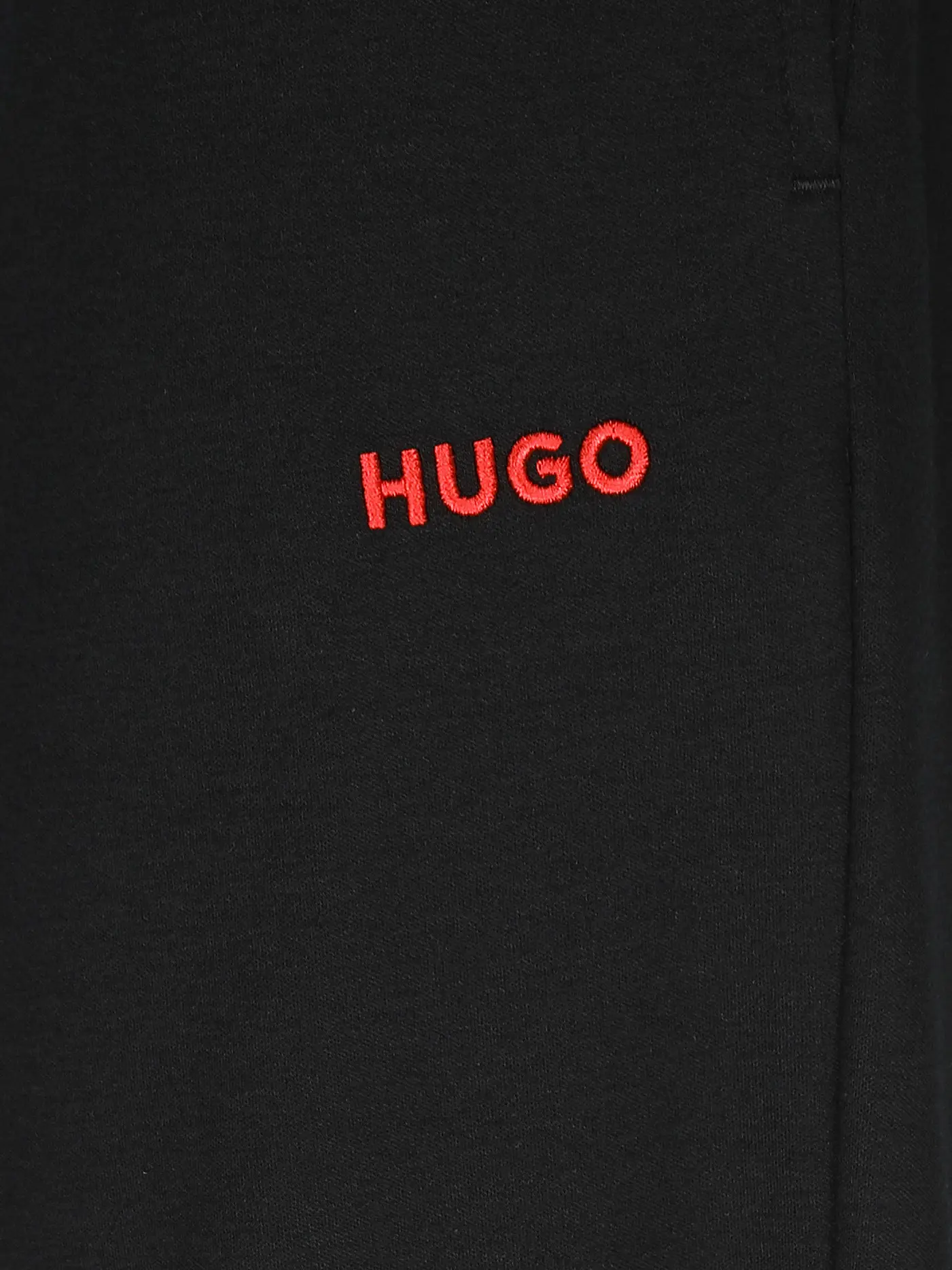 HUGO | Loungewear Hose SWIRLY | schwarz
