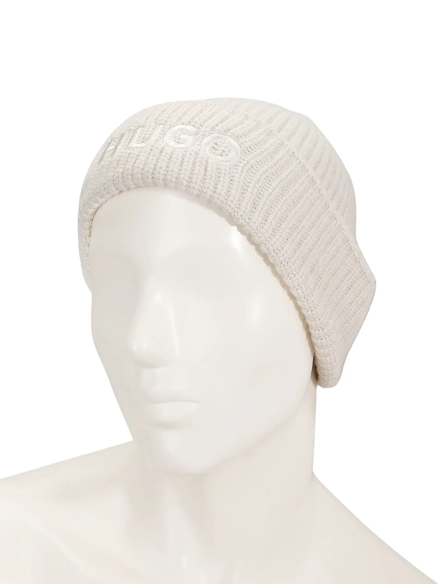 HUGO | Mütze - Haube SOCIAL HAT | creme
