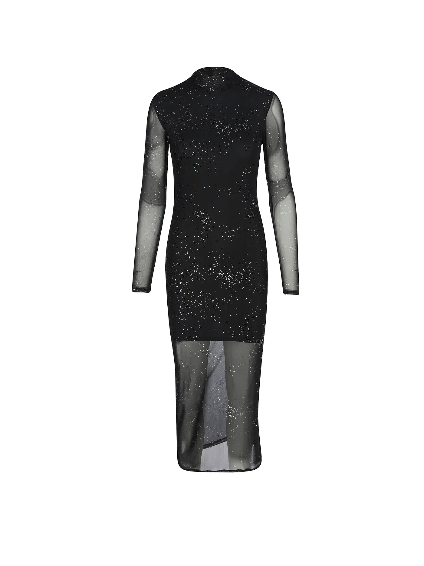 HUGO | Midikleid NASUSE | schwarz