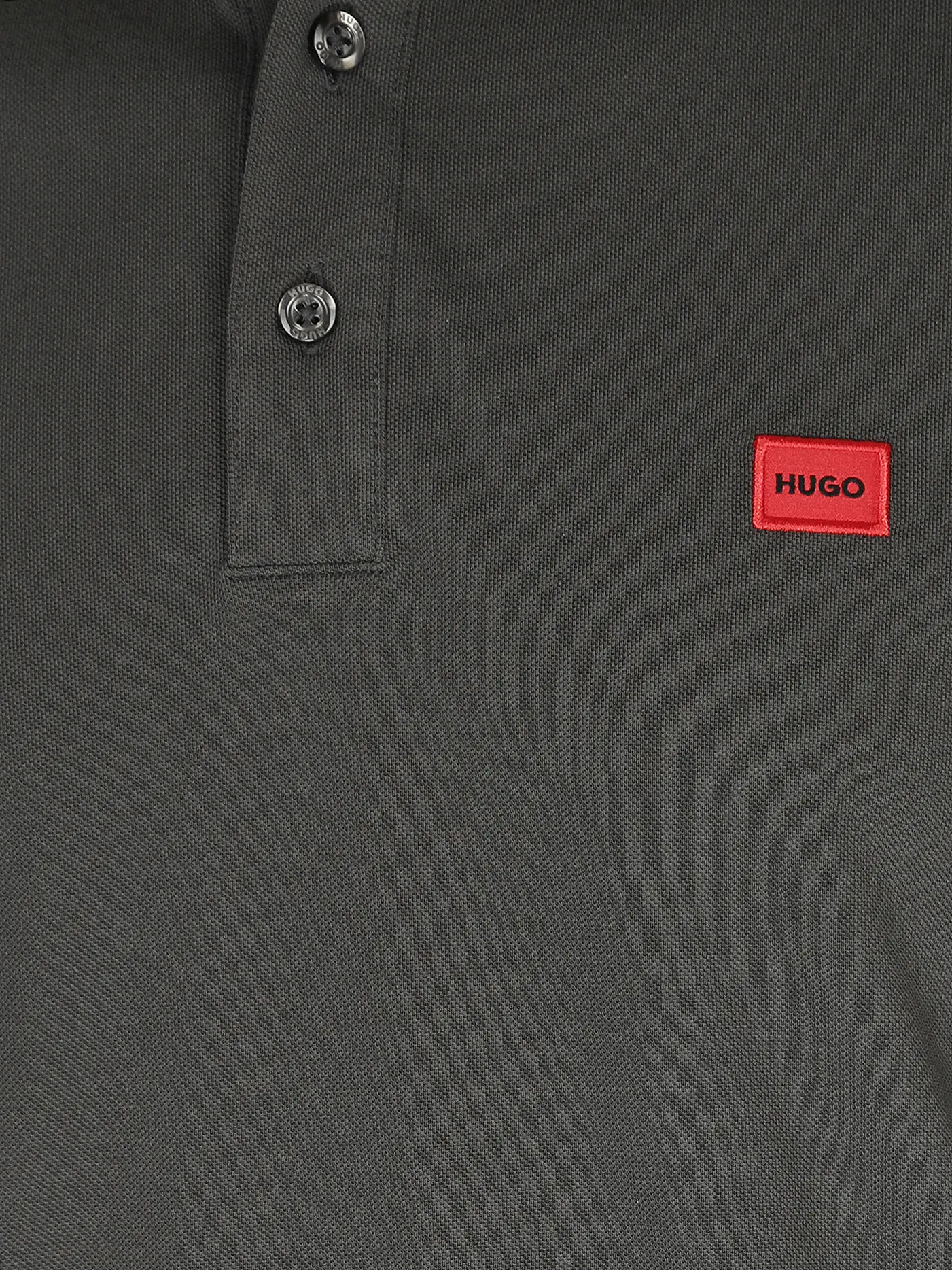 HUGO | Poloshirt DERESINO | grau