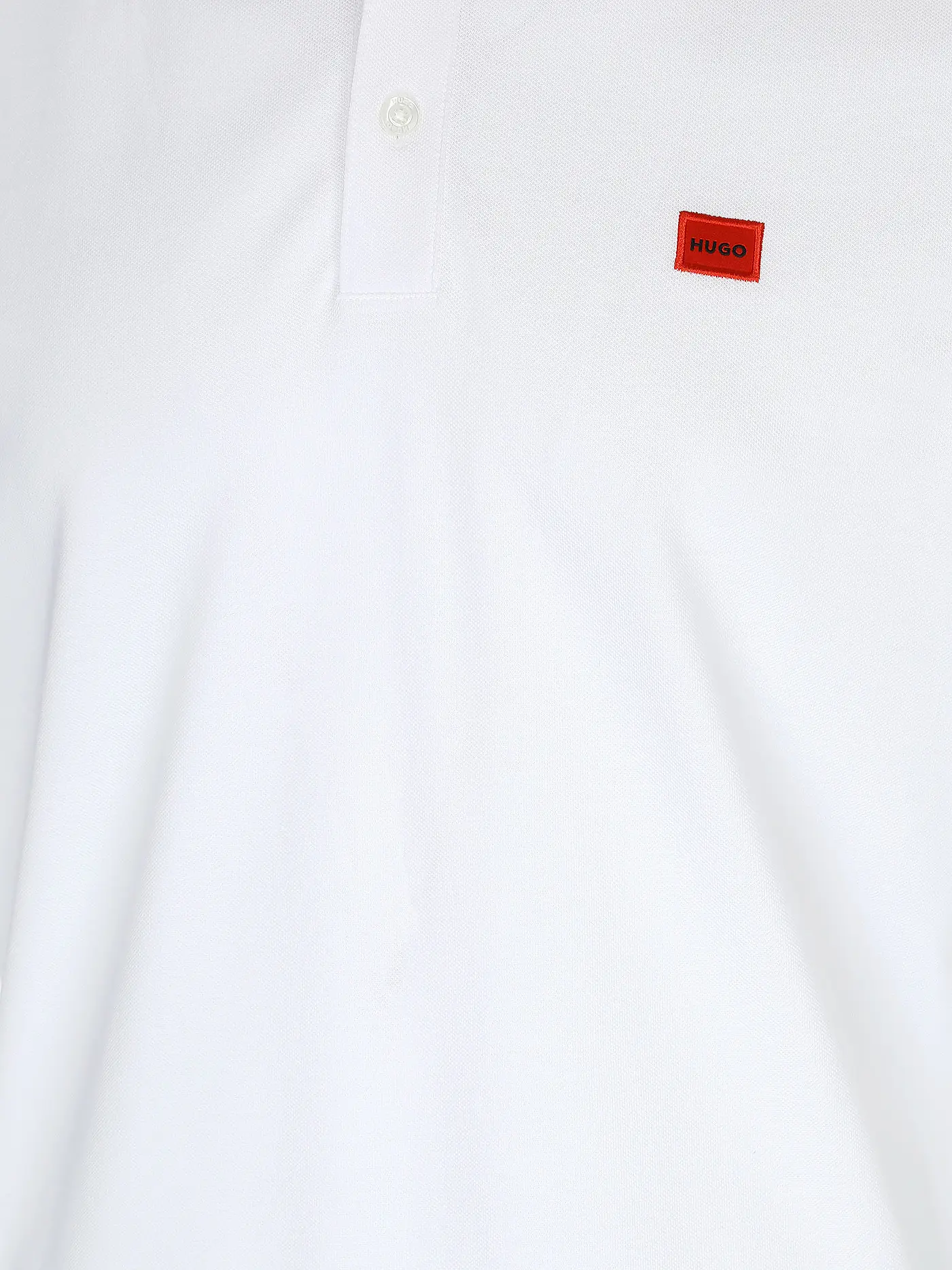 HUGO | Poloshirt DERESINO | weiss