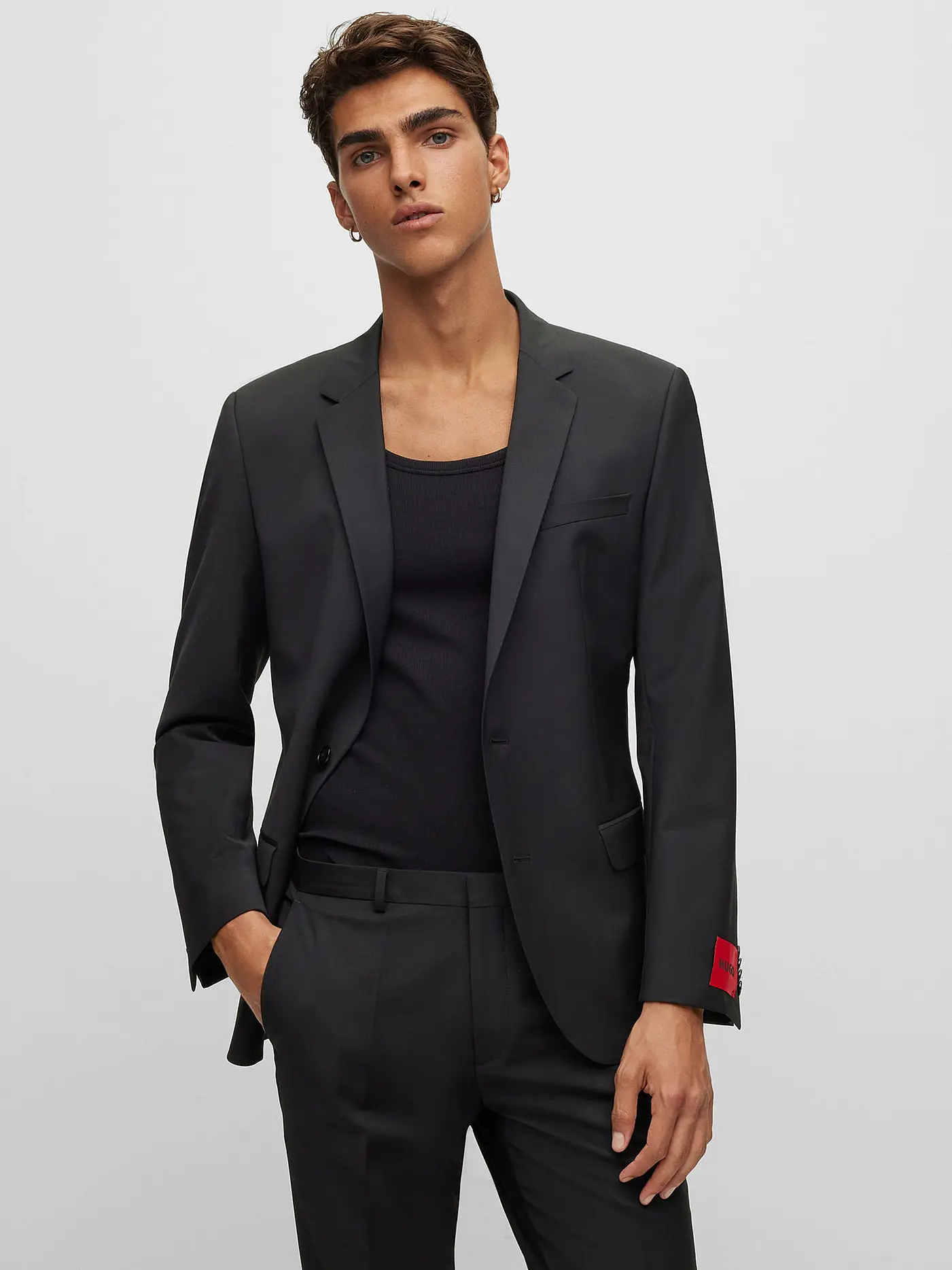 HUGO | Sakko Slim Fit HENRY | schwarz