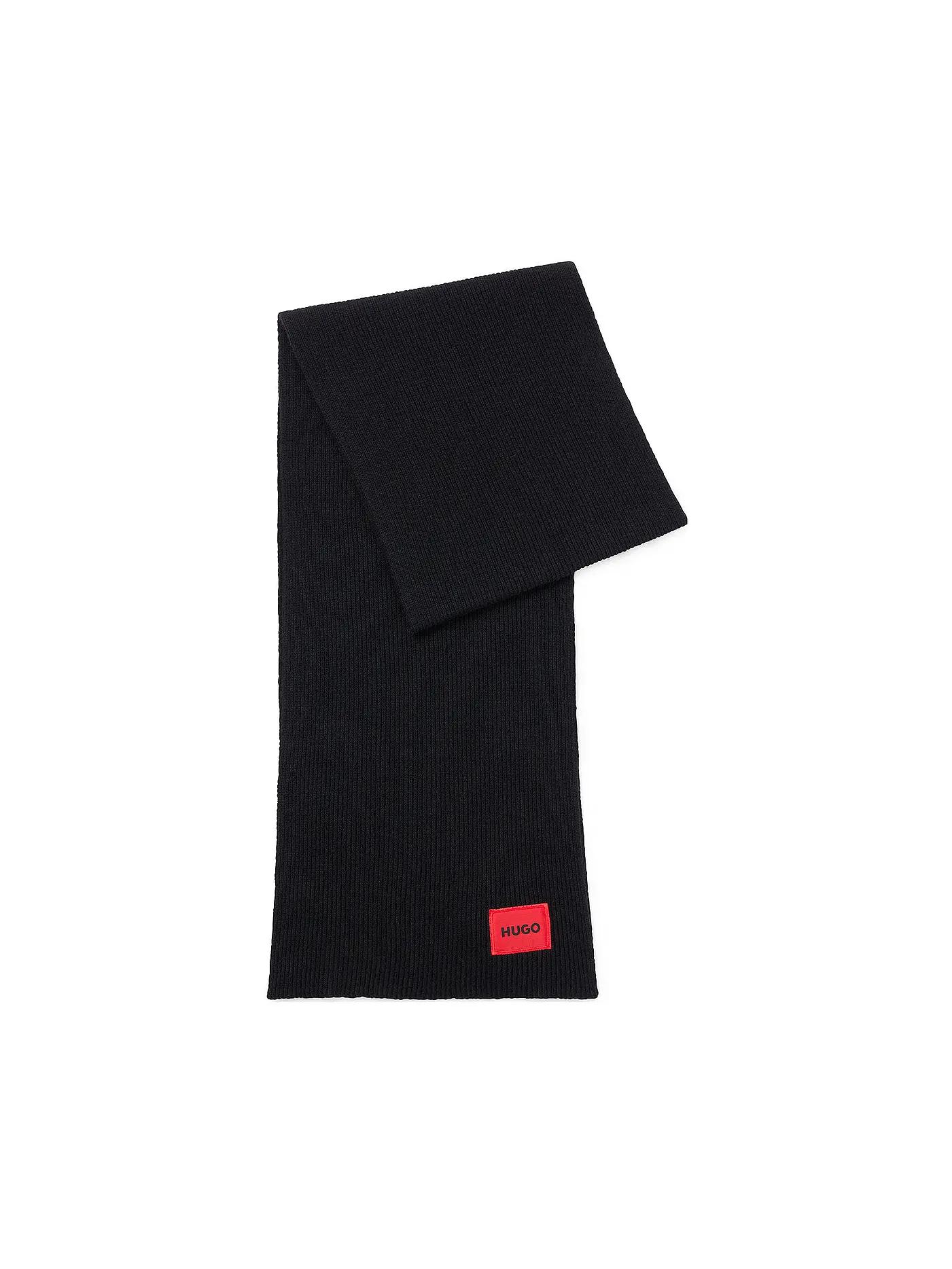 HUGO | Schal ZAFF6 | schwarz