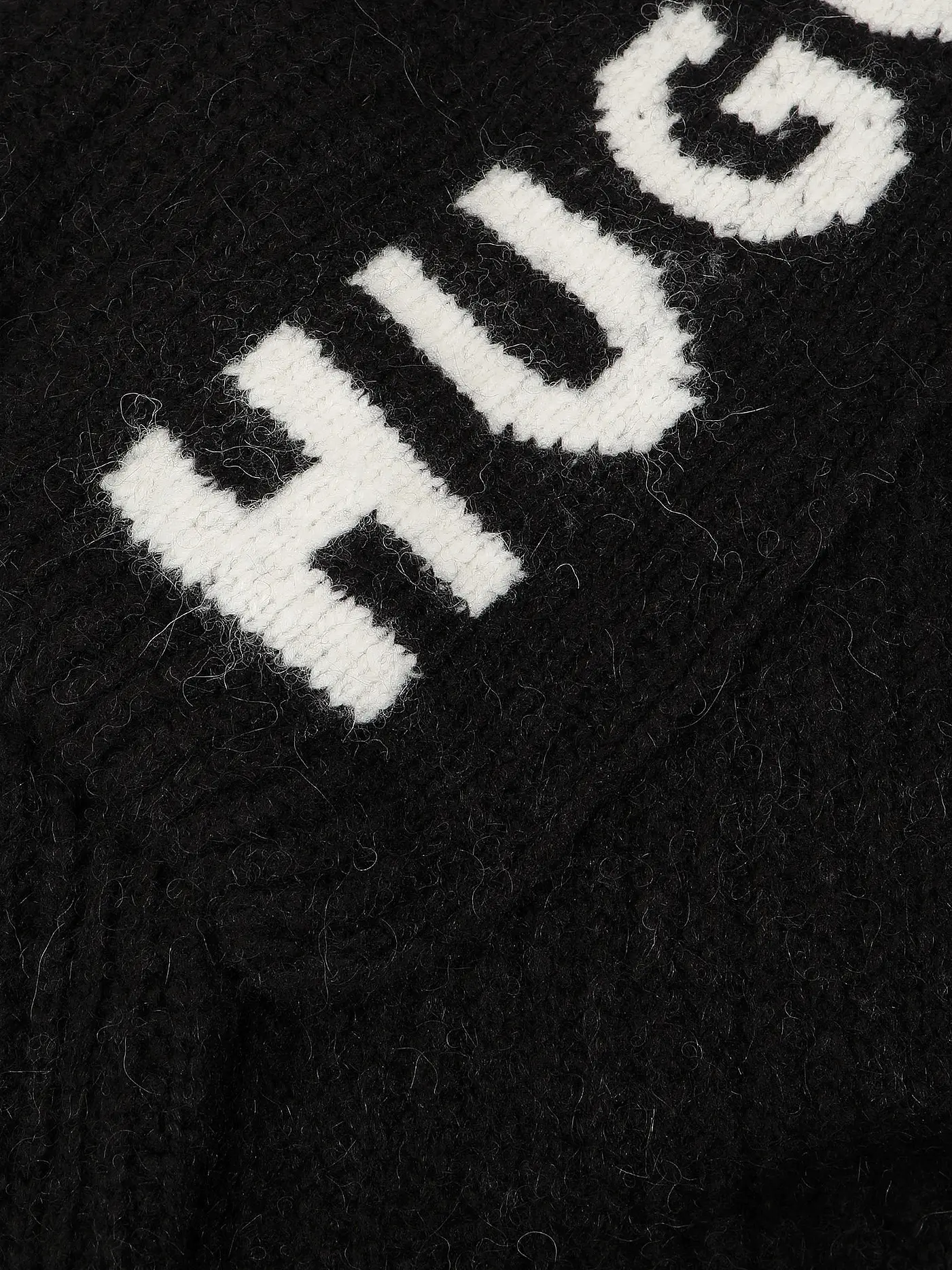 HUGO | Schal | schwarz