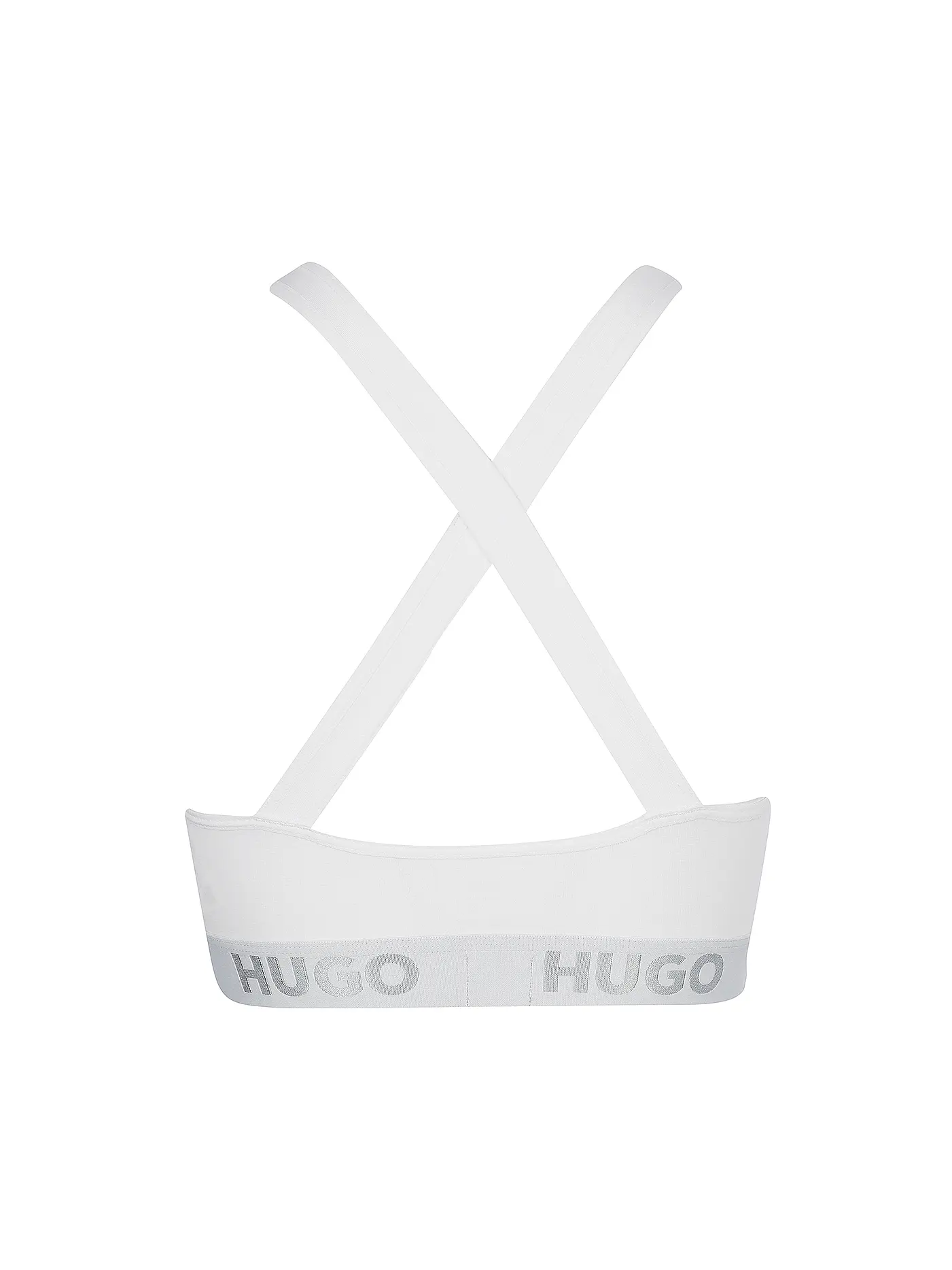 HUGO | Sport Bustier | weiss