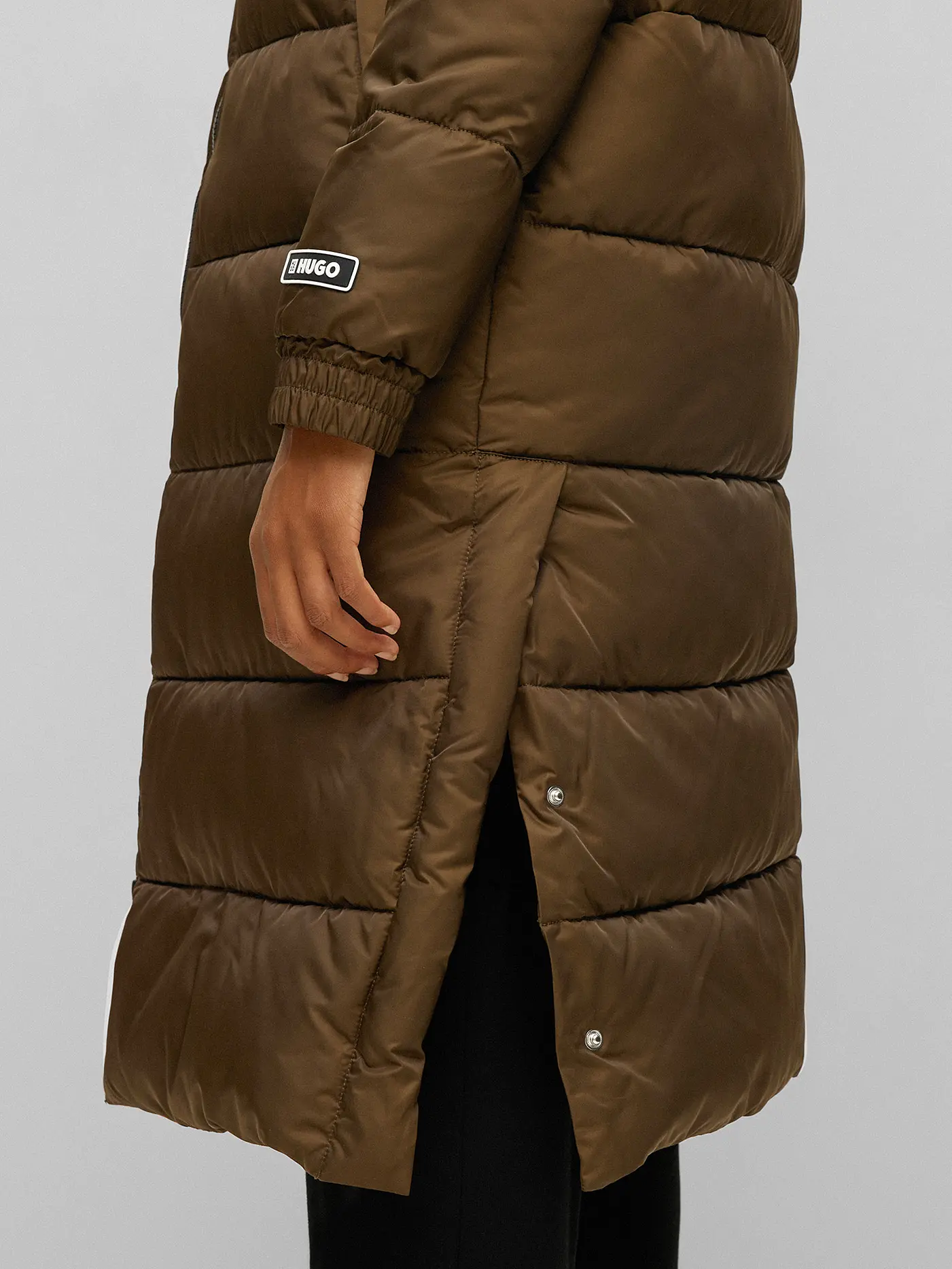 HUGO | Steppmantel Favina | olive