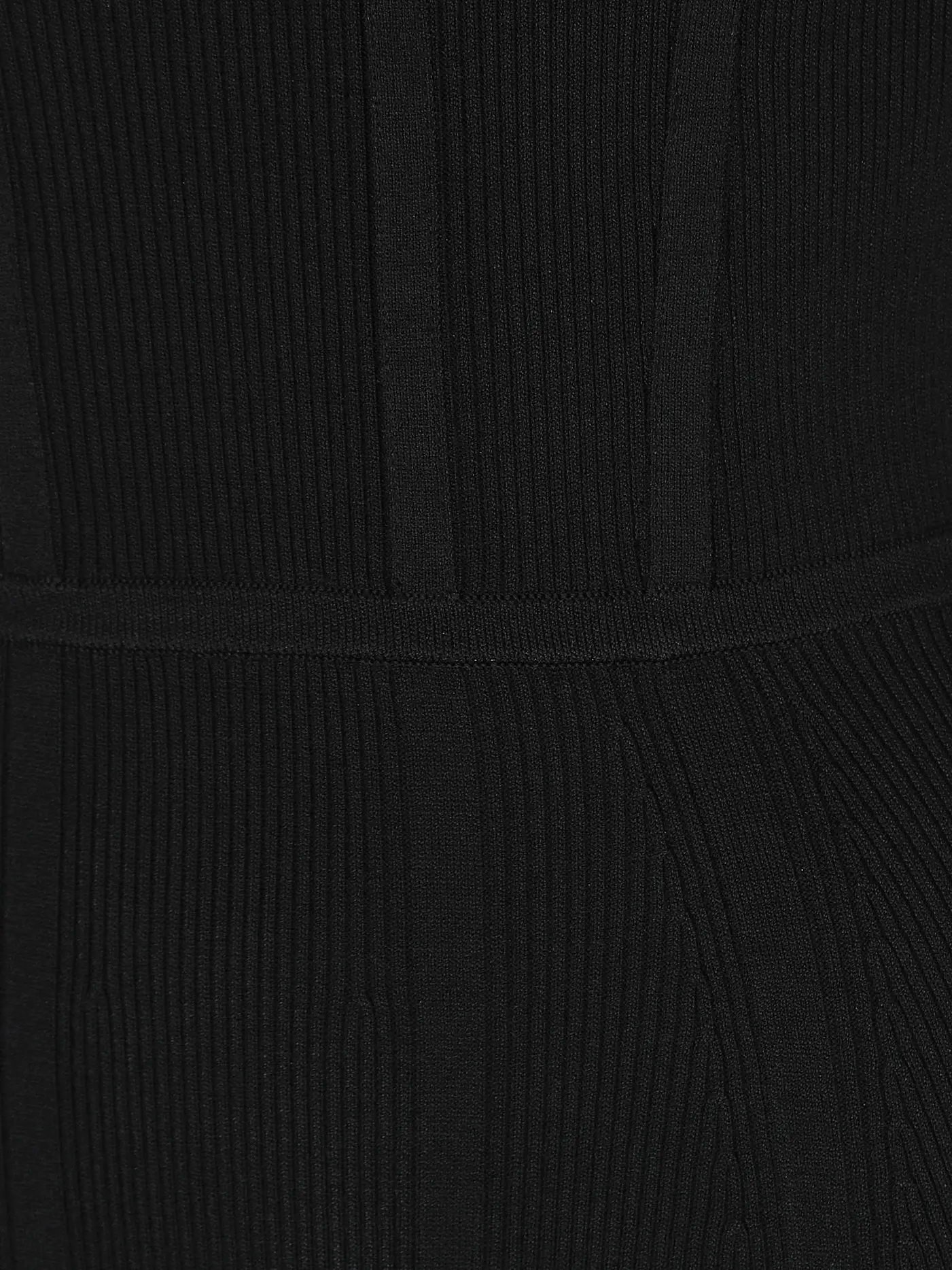 HUGO | Strickkleid SORESETY | schwarz