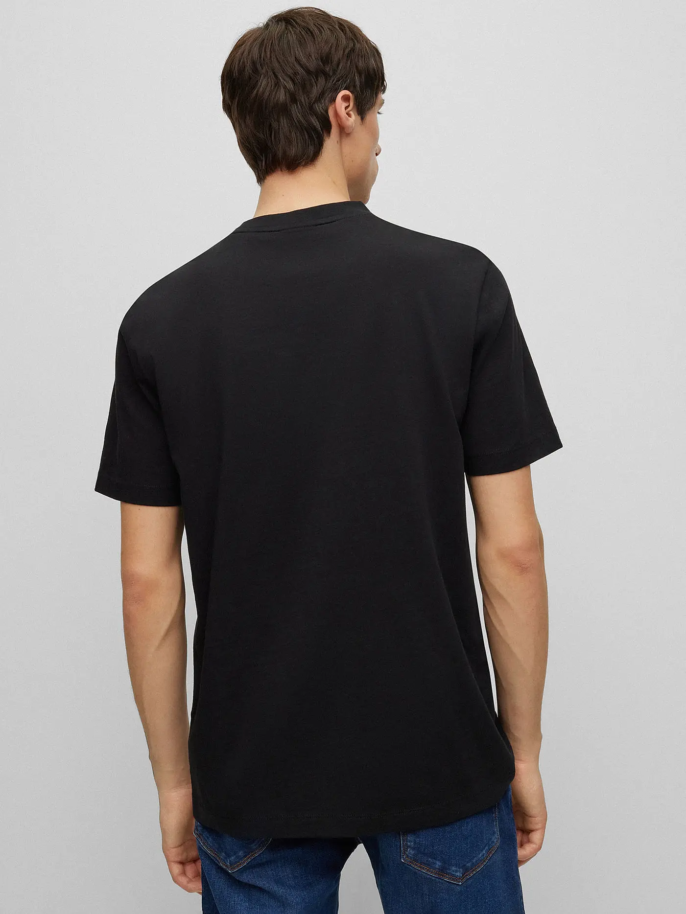 HUGO | T-Shirt DALTOR | schwarz