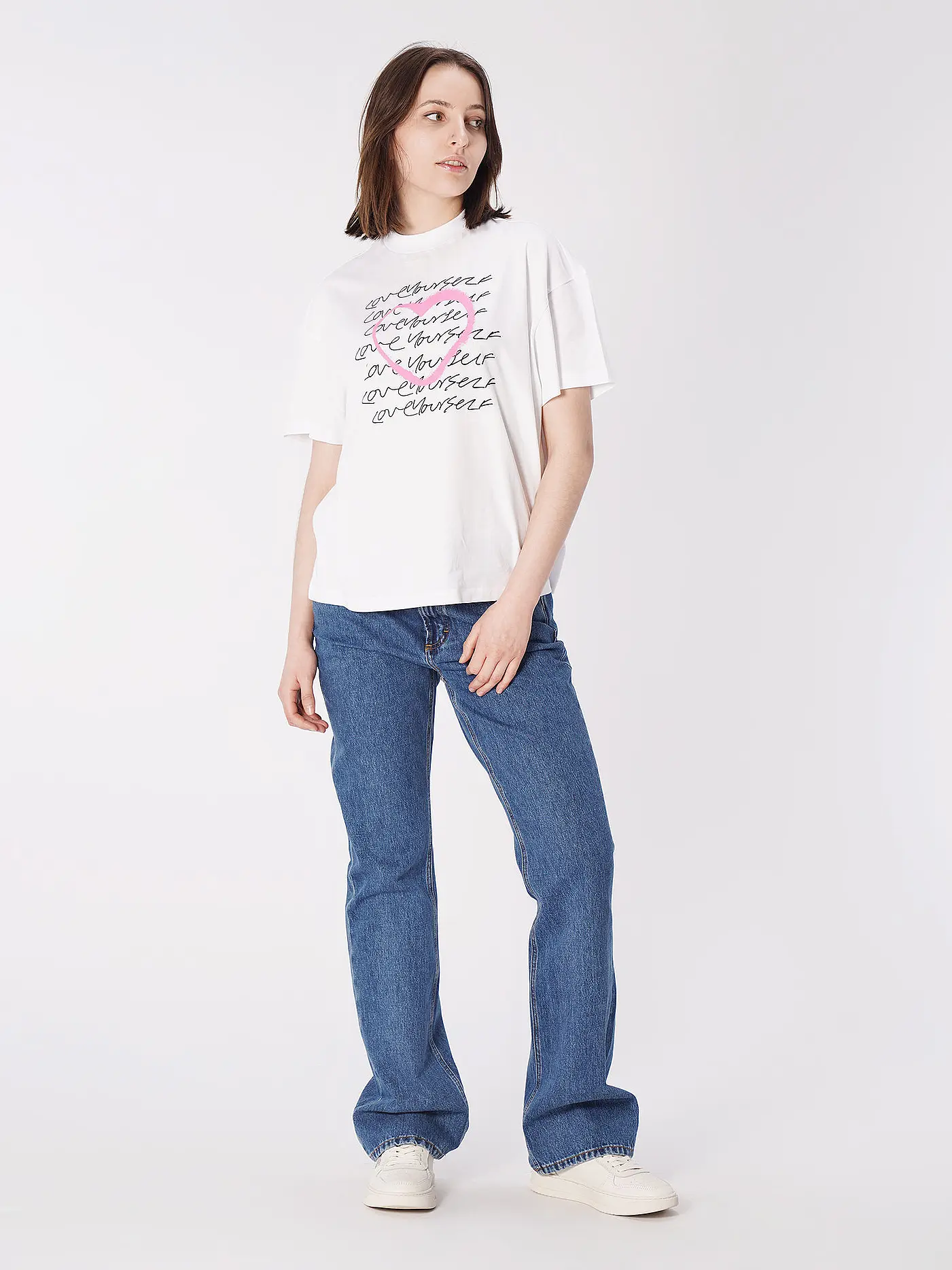 HUGO | T-Shirt DORENE | weiss