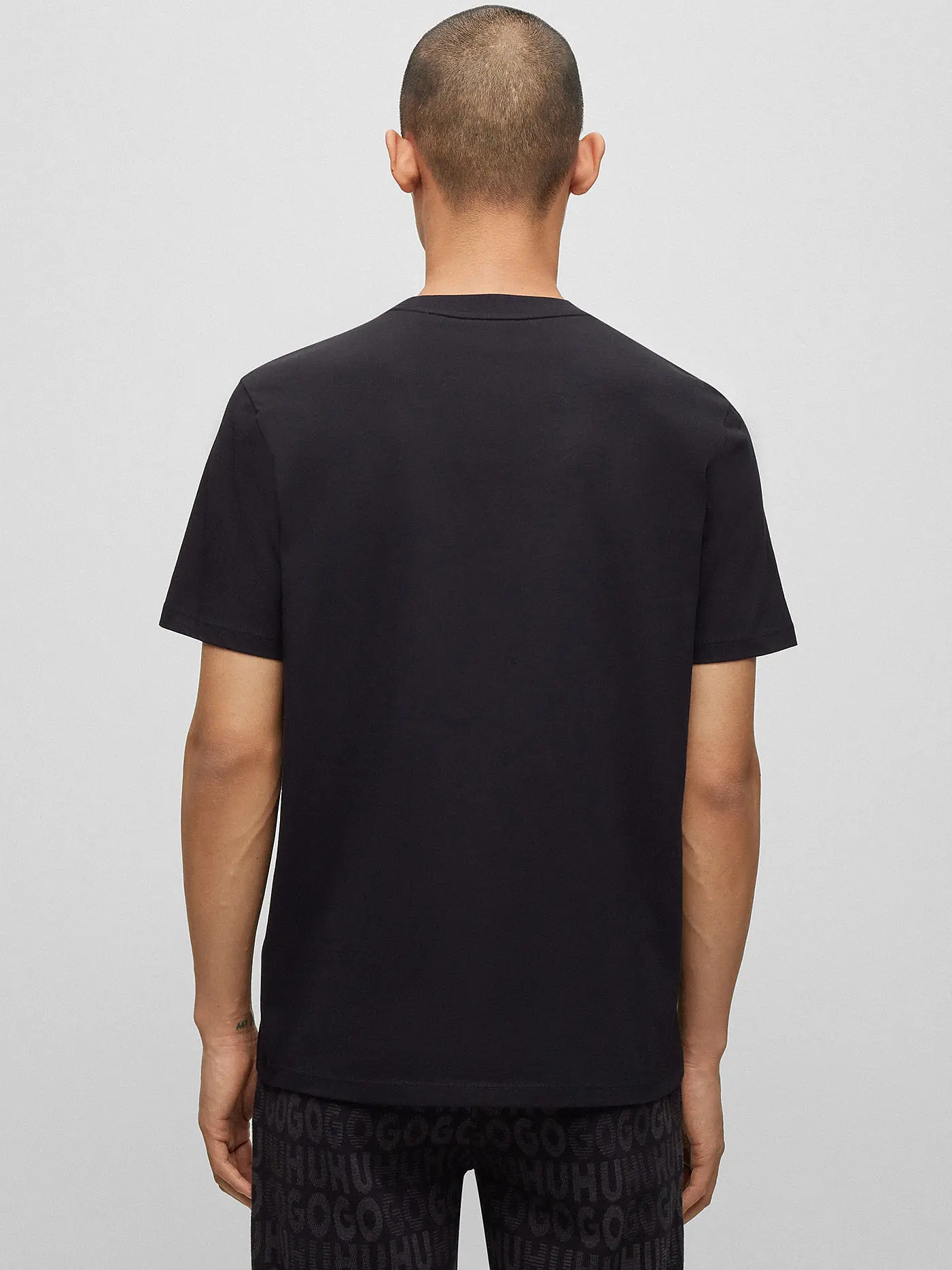 HUGO | T-Shirt DULIVE DALMA  | schwarz