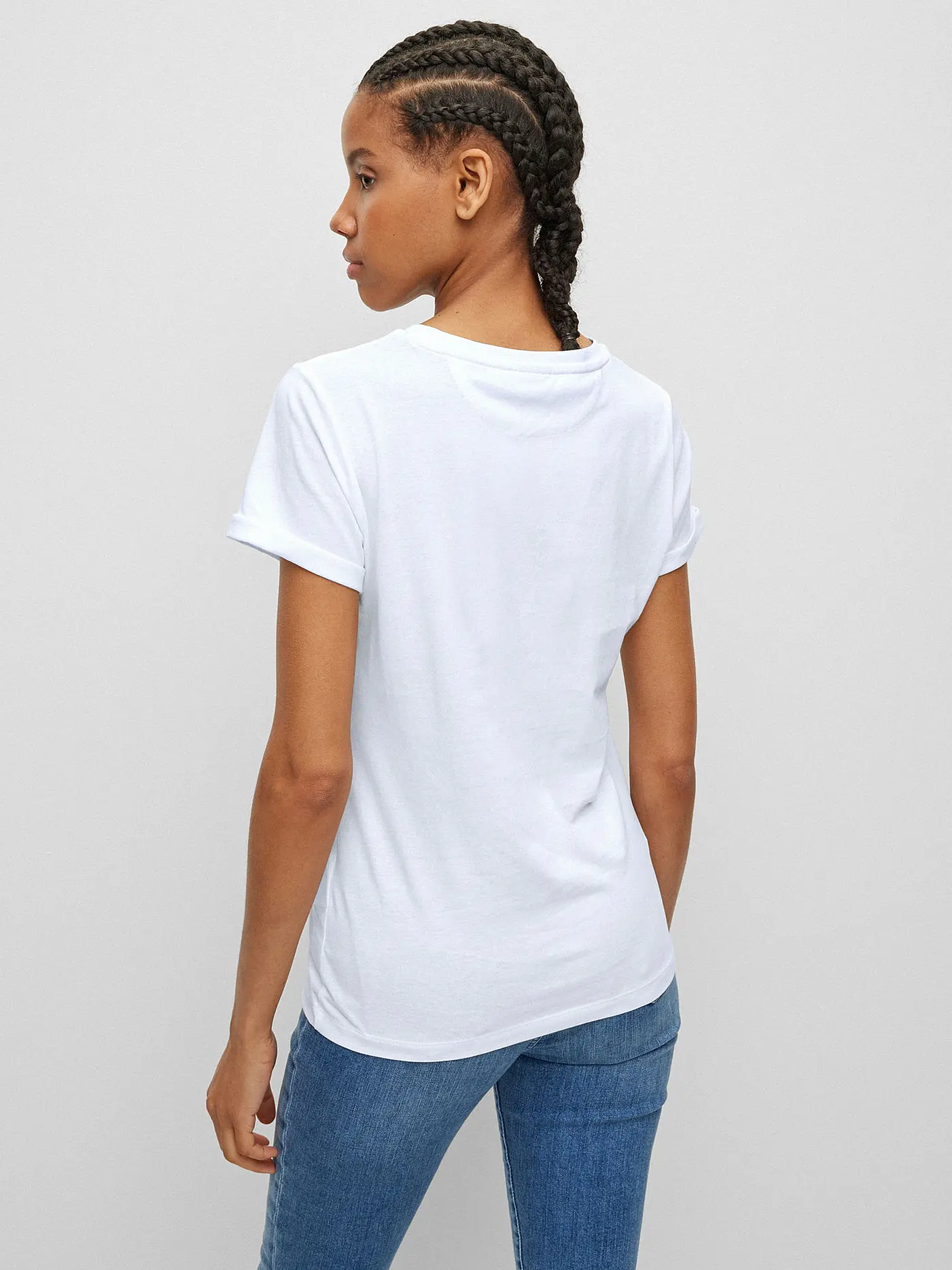 HUGO | T-Shirt | weiss