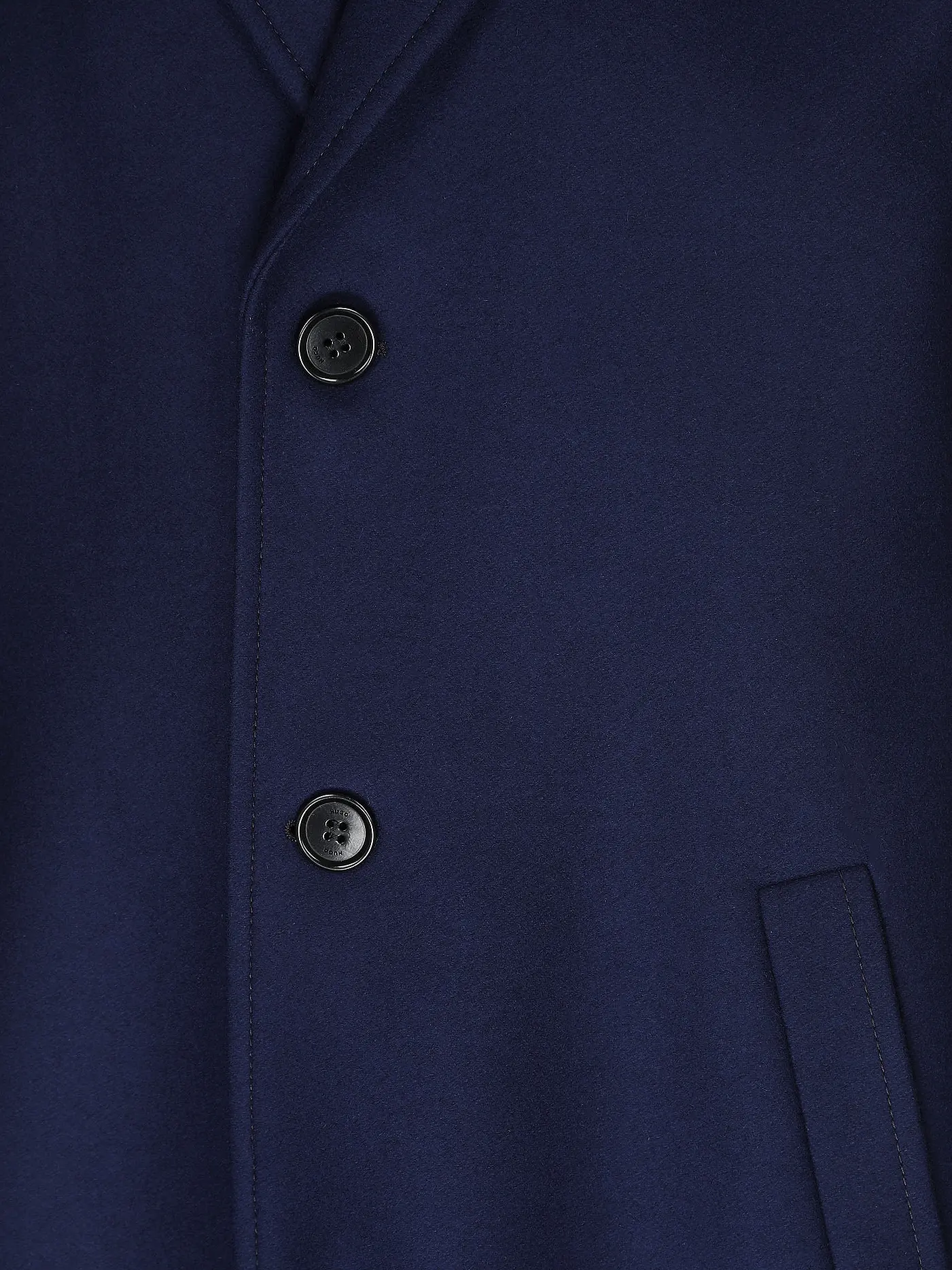 HUGO | Wollmantel MALTE | blau