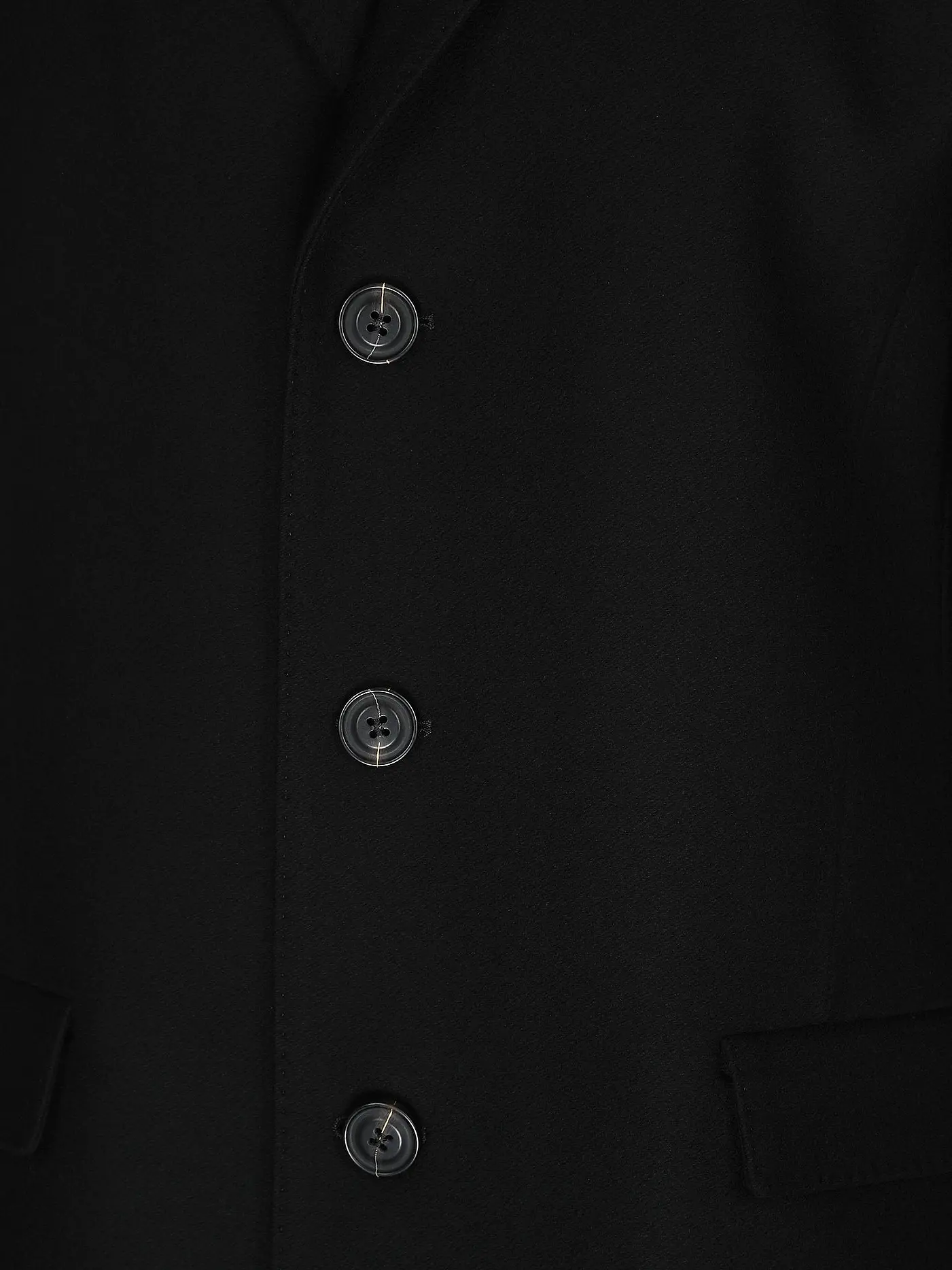 HUGO | Wollmantel MIGOR | schwarz