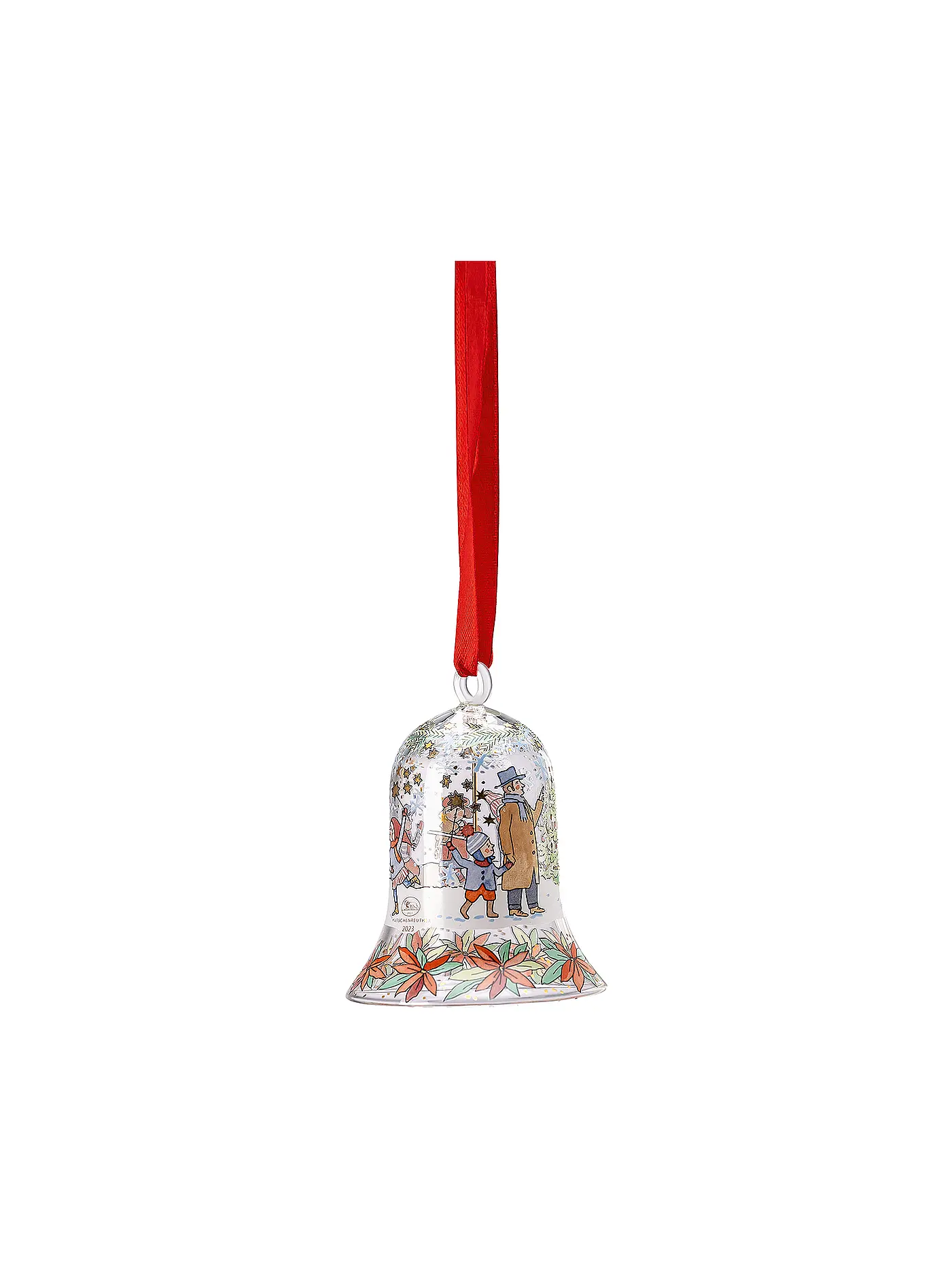 HUTSCHENREUTHER | Weihnachts Kristall Glocke 2023 | transparent