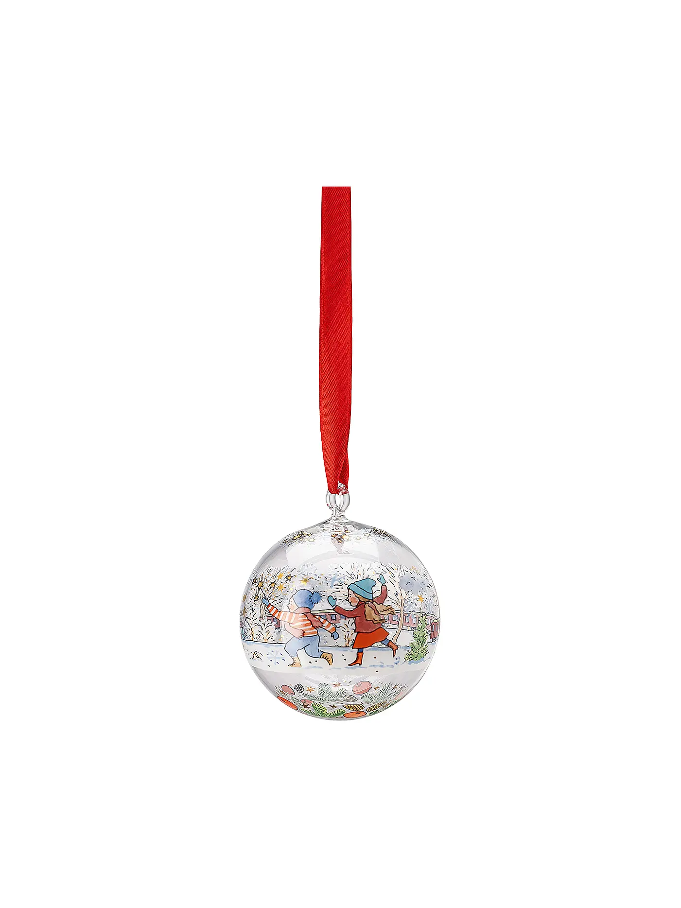 HUTSCHENREUTHER | Weihnachts Kristall Kugel 2023 | transparent