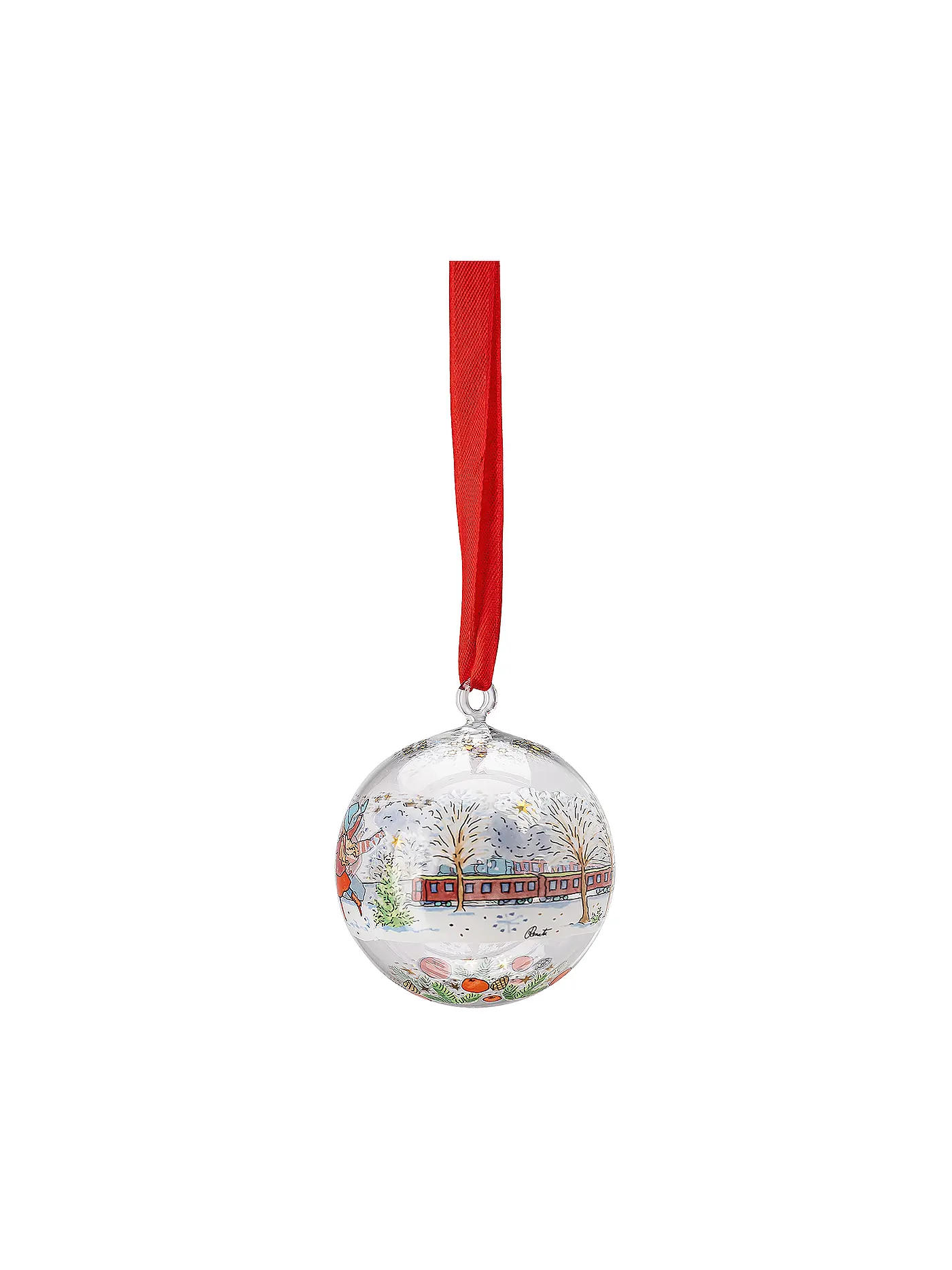 HUTSCHENREUTHER | Weihnachts Kristall Kugel 2023 | transparent