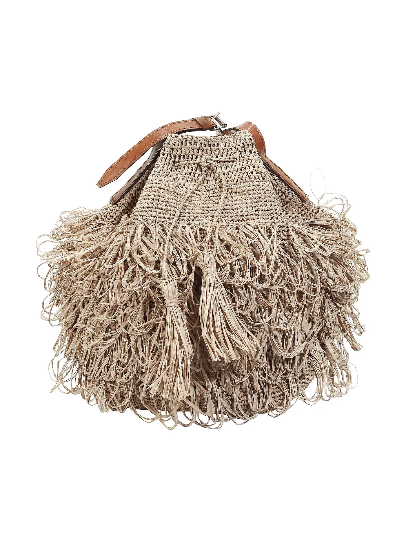 IBELIV | Strohtasche - Umhängetasche Fia | beige