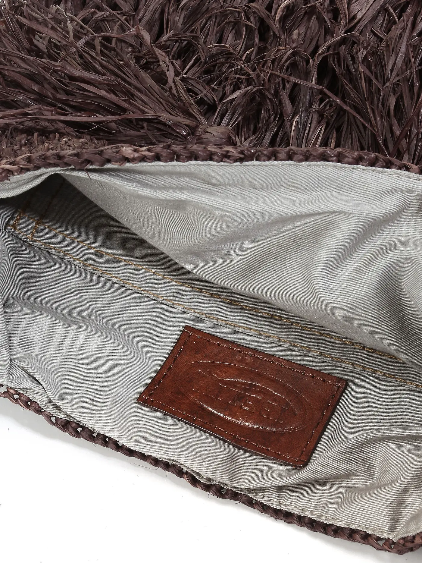 IBELIV | Strohtasche - Umhängetasche Fia | braun