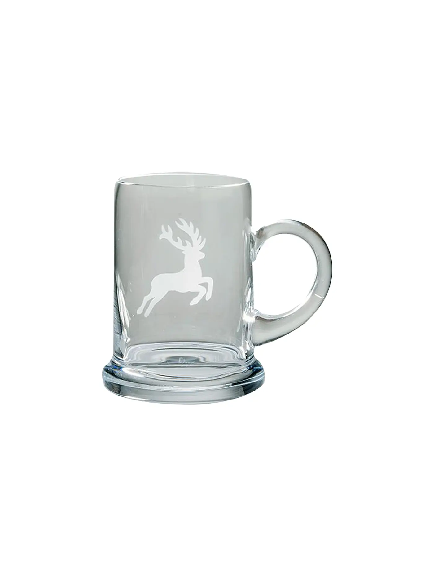 ILIOS | Bierkrug HIRSCH  0,3l | transparent