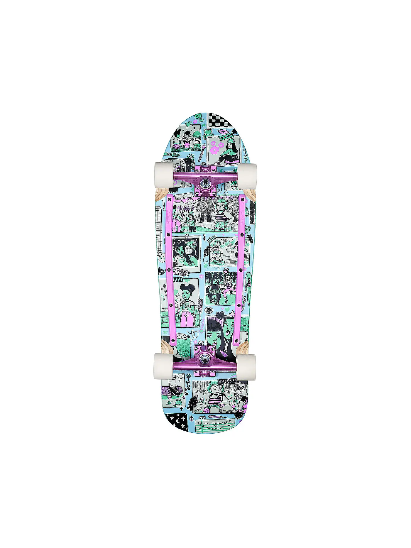IMPALA | Skateboard - Cruiserboard Hera Schwarz | schwarz