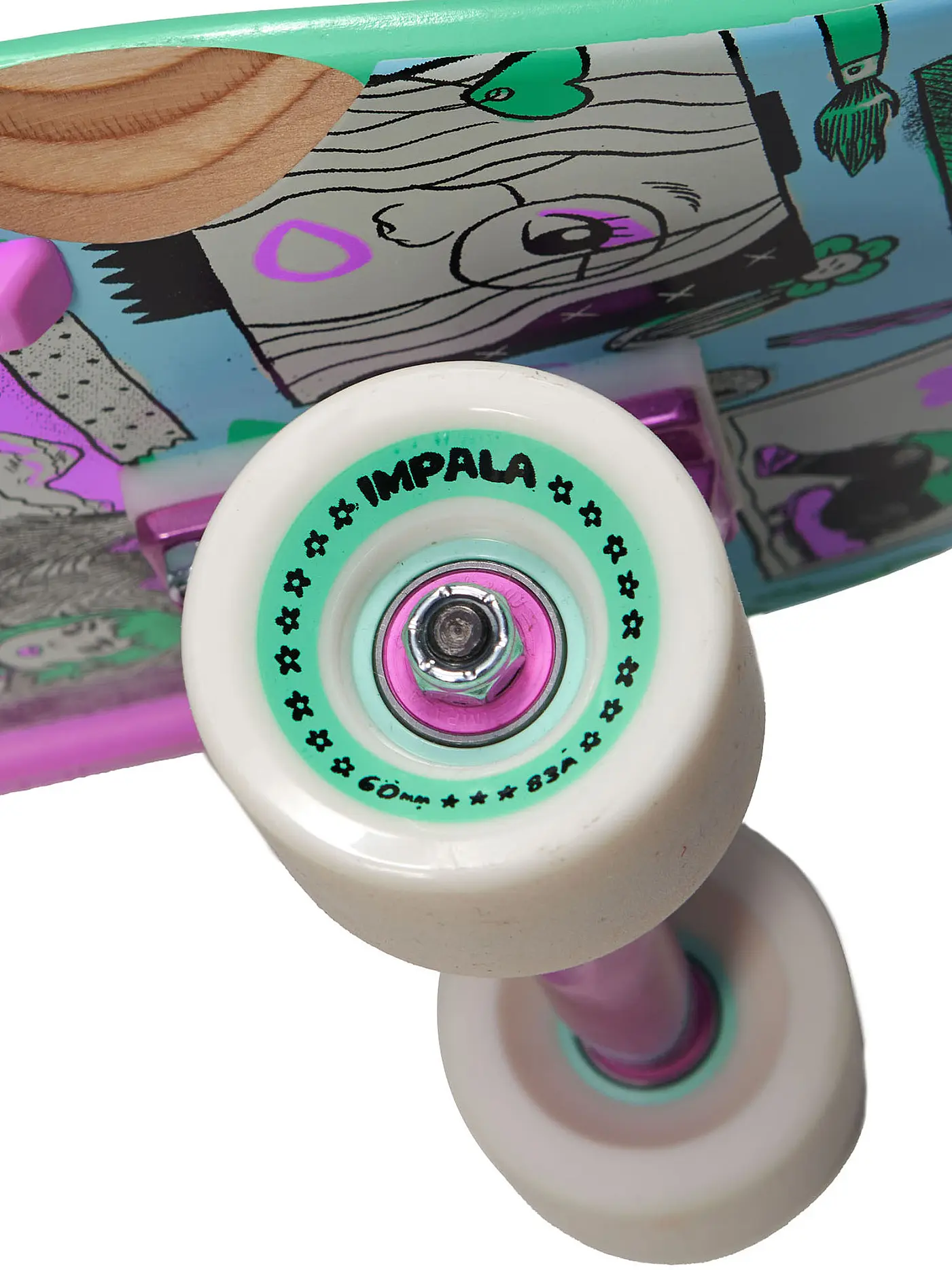 IMPALA | Skateboard - Cruiserboard Hera Schwarz | schwarz