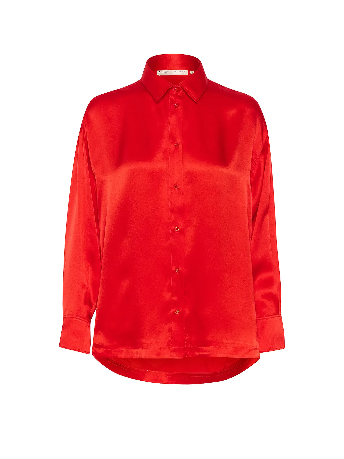 IN WEAR | Seidenbluse BECK  | rot