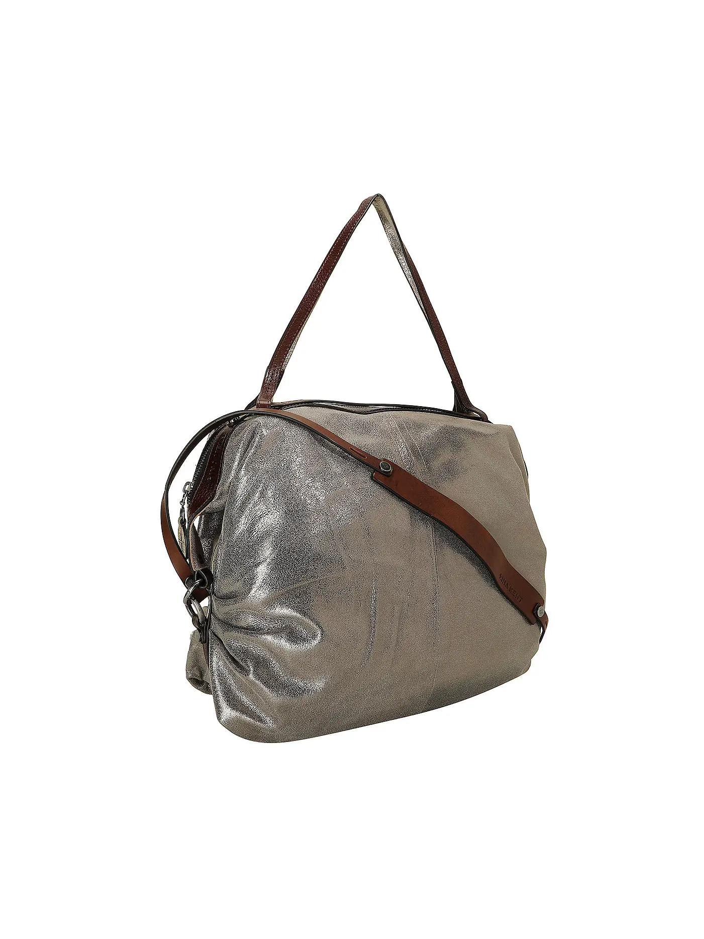 INA KENT | Ledertasche - Henkeltasche DELA EDEN ED. 1 | grau