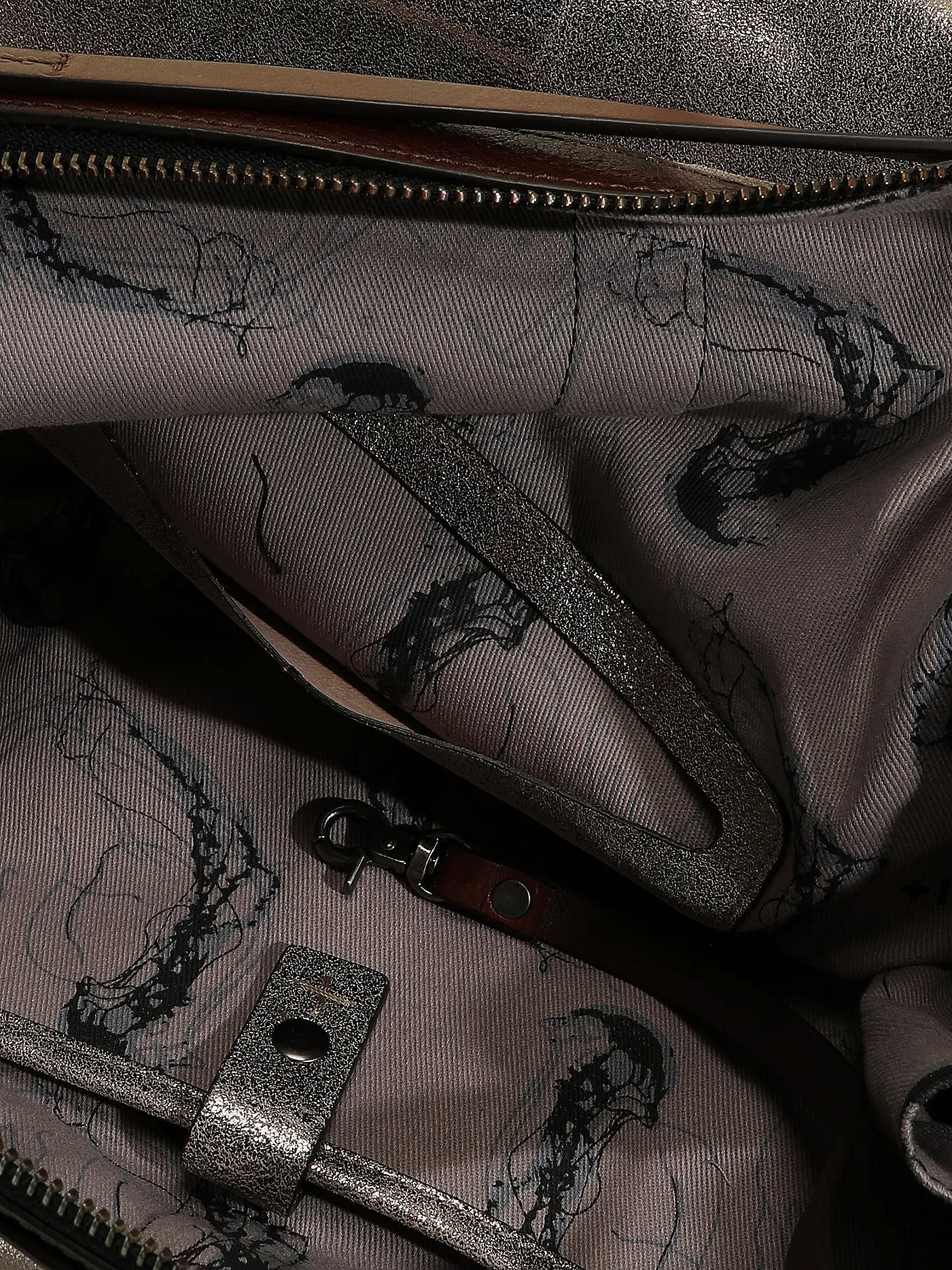 INA KENT | Ledertasche - Henkeltasche DELA EDEN ED. 1 | grau