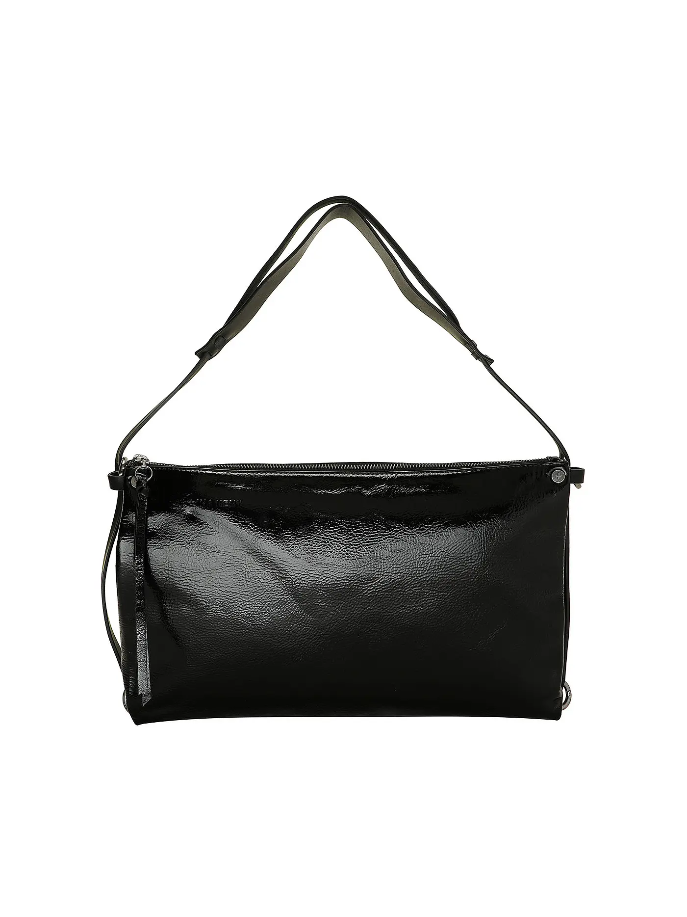 INA KENT | Ledertasche - Umhängetasche DINKUM ed.2 | schwarz