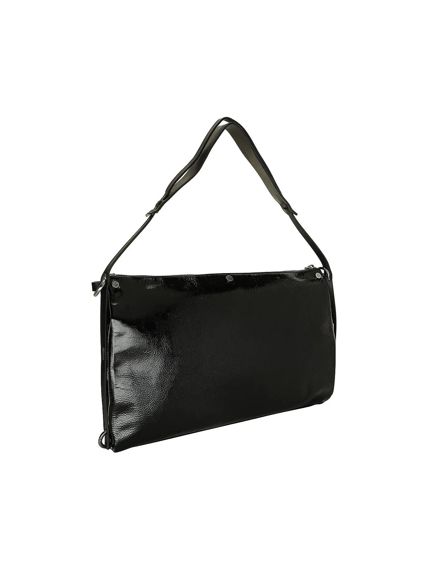 INA KENT | Ledertasche - Umhängetasche DINKUM ed.2 | schwarz
