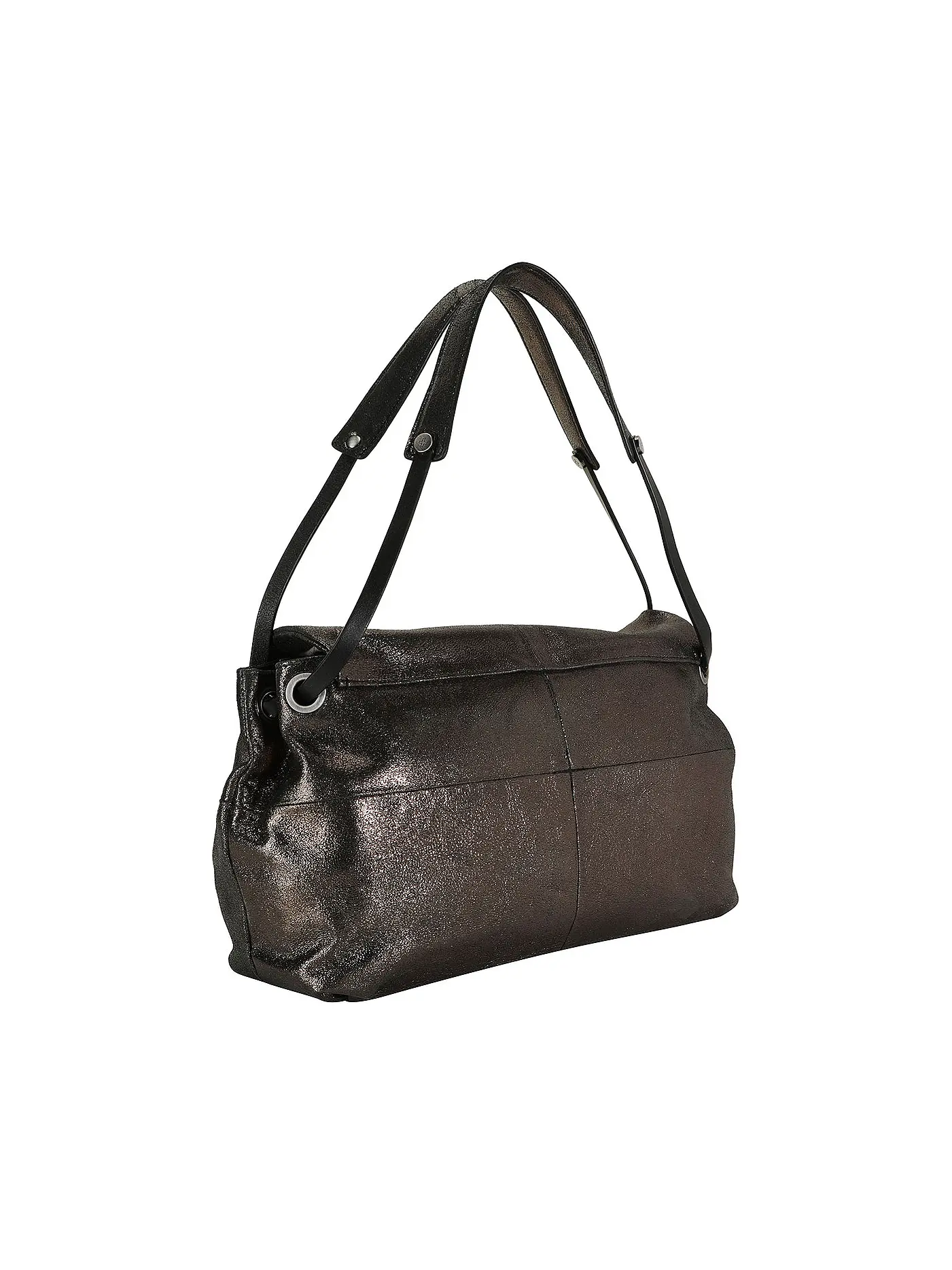 INA KENT | Ledertasche - Umhängetasche EILEEN ED. 1 | grau