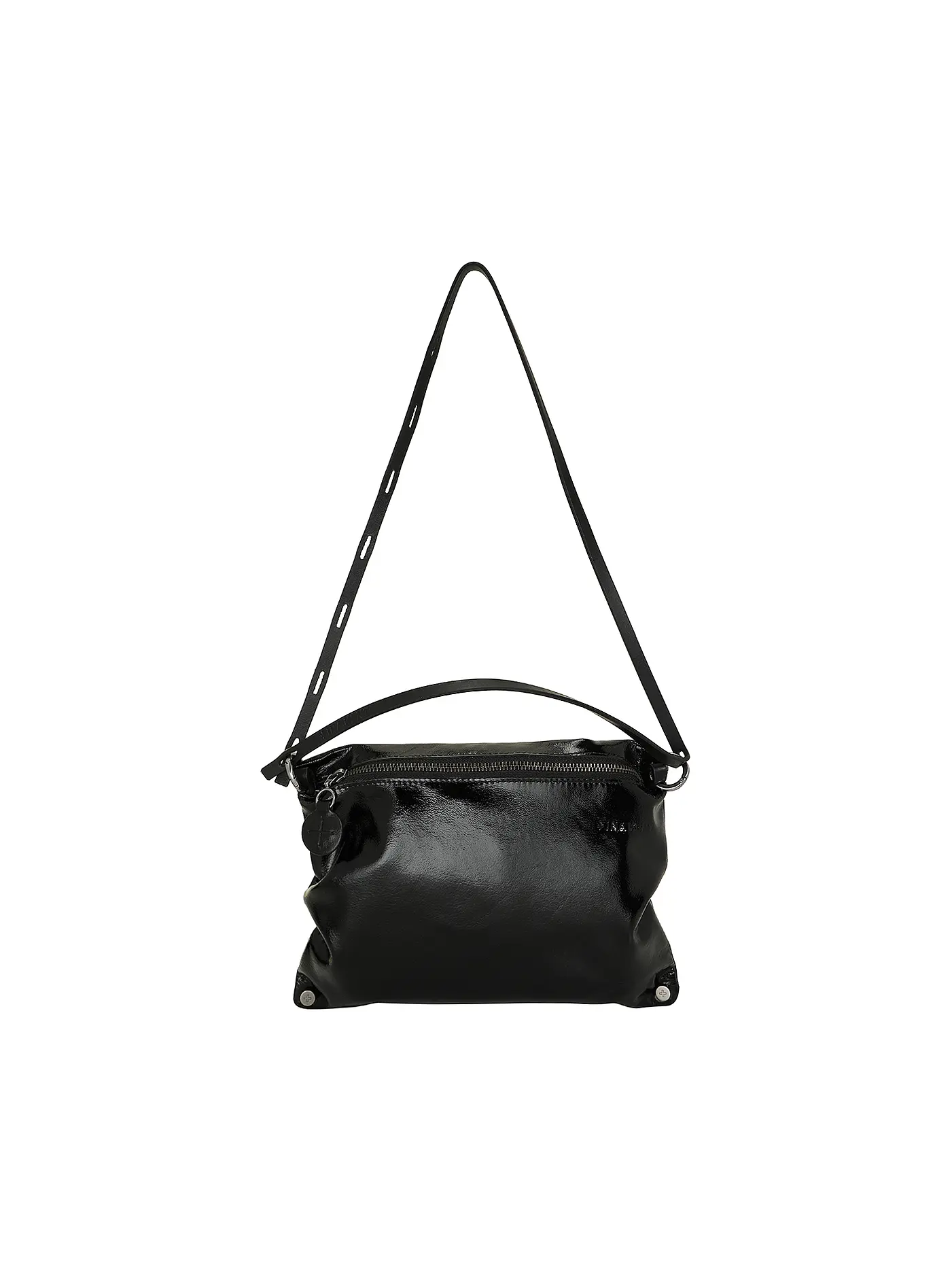 INA KENT | Ledertasche - Umhängetasche MOONLIT ED. 1 | schwarz