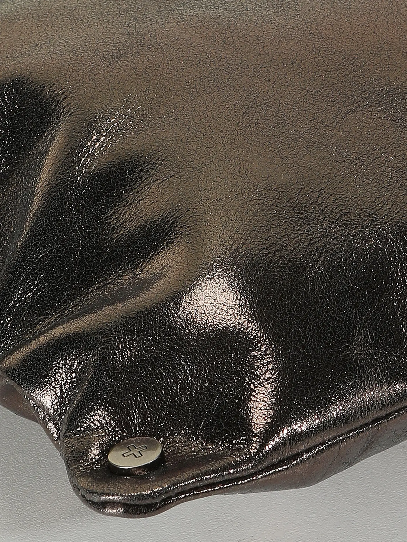 INA KENT | Ledertasche - Umhängetasche MOONLIT ed.1 | grau