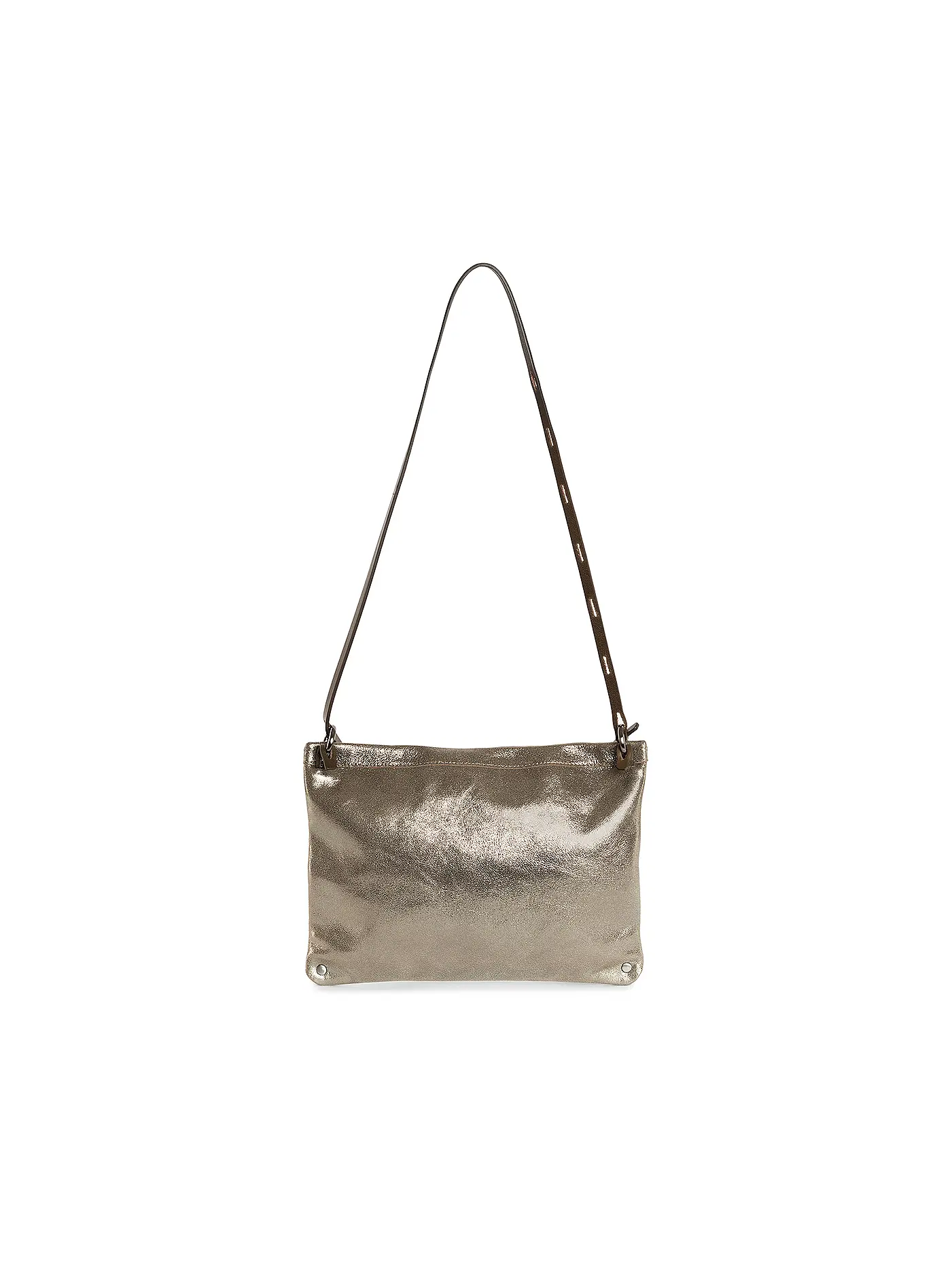 INA KENT | Ledertasche - Umhängetasche MOONLIT ed.2 | grau
