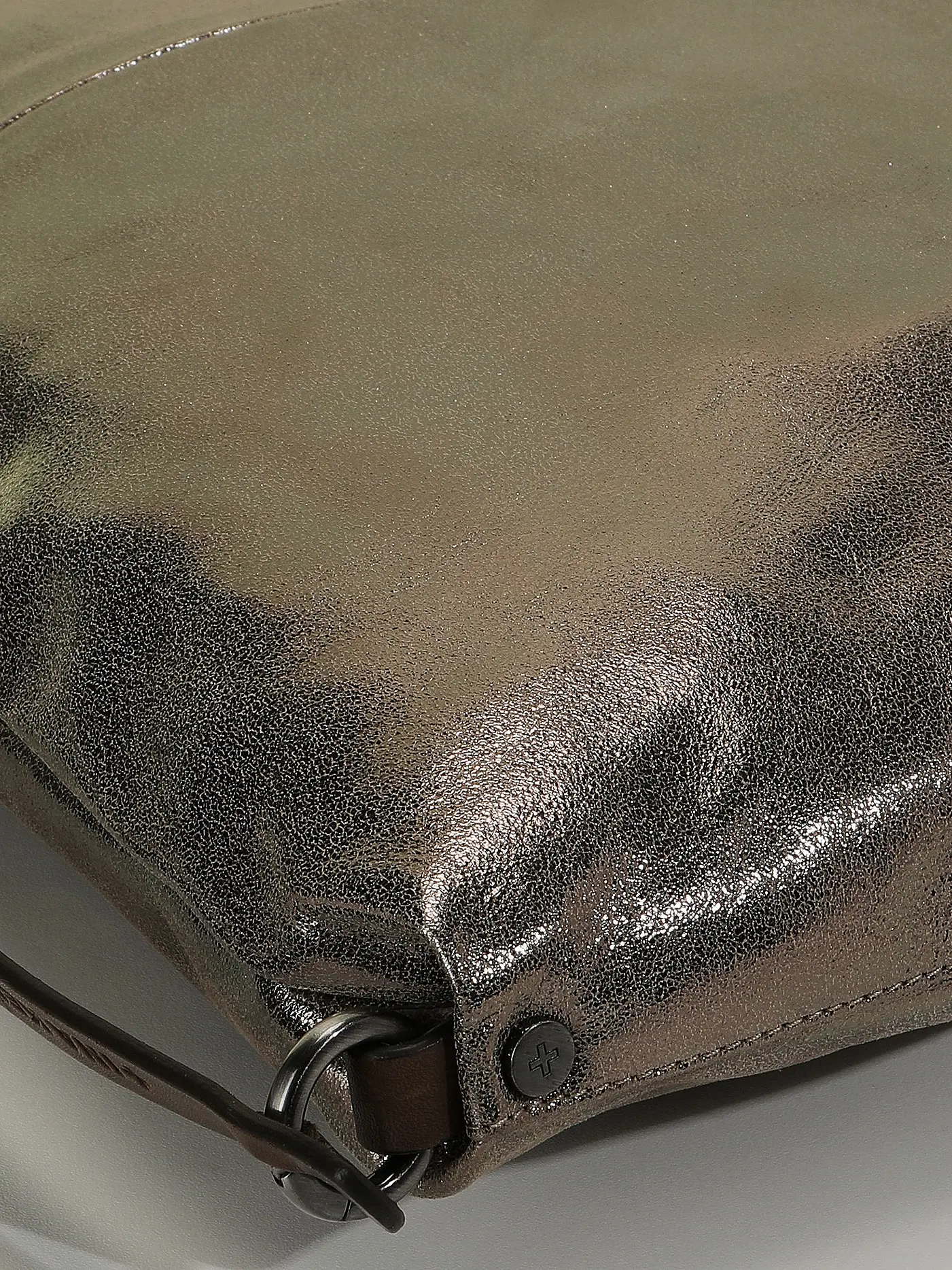 INA KENT | Ledertasche - Umhängetasche SHER ED. 1 | grau