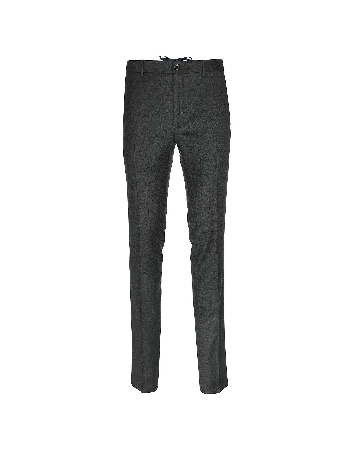 INCOTEX | Wollhose Slim Fit | dunkelgrün