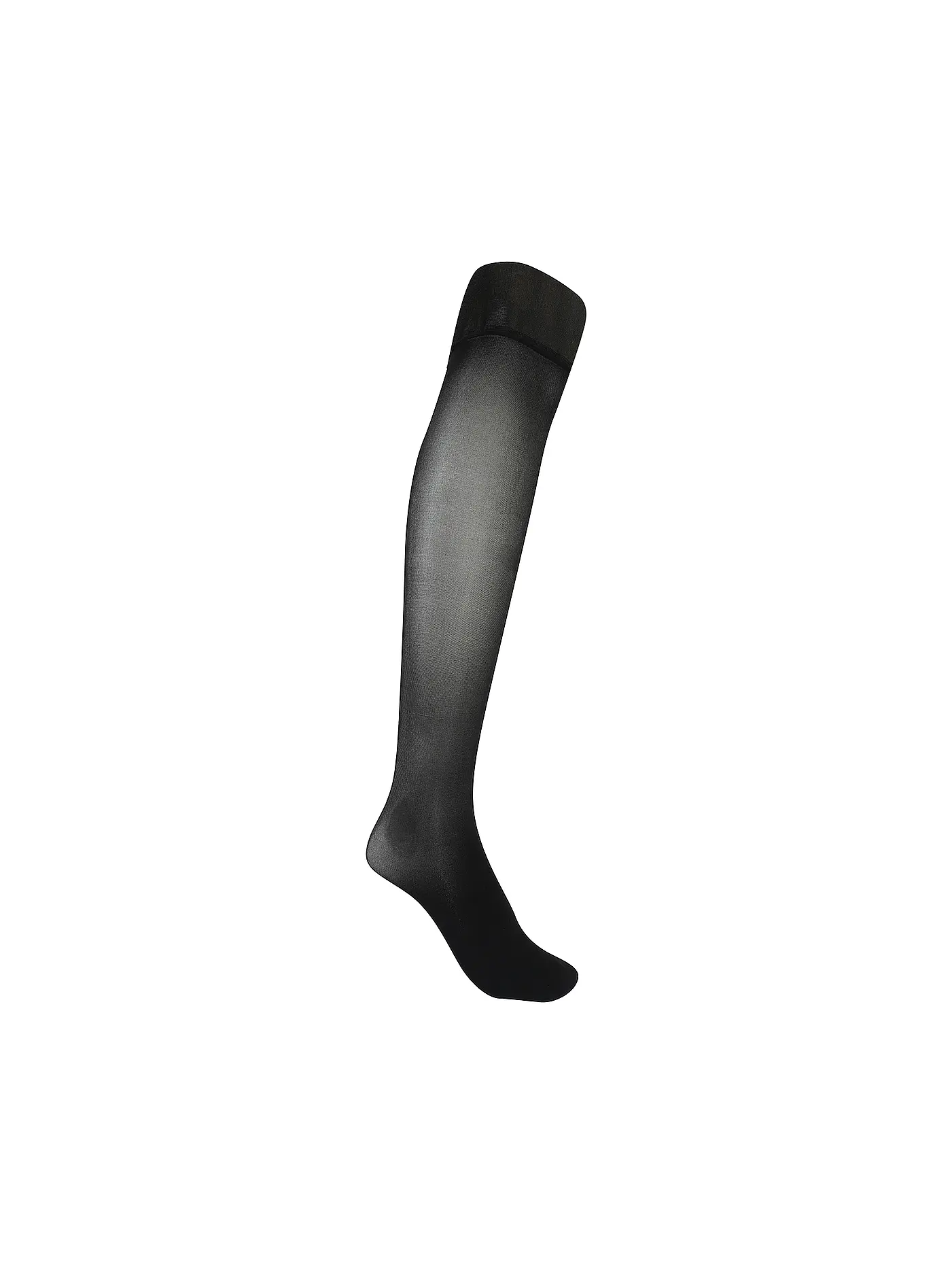 ITEM M6 | Stützstrümpfe Translucent 20 | schwarz