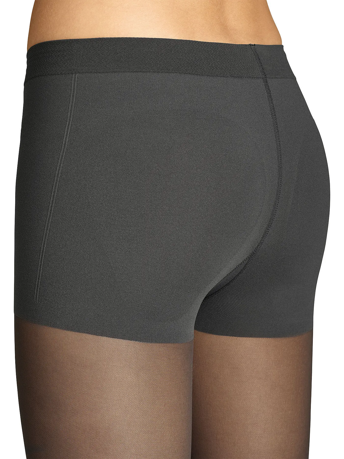 ITEM M6 | Stützstrumpfhose "Transculent" 30DEN (Anthracite) | grau
