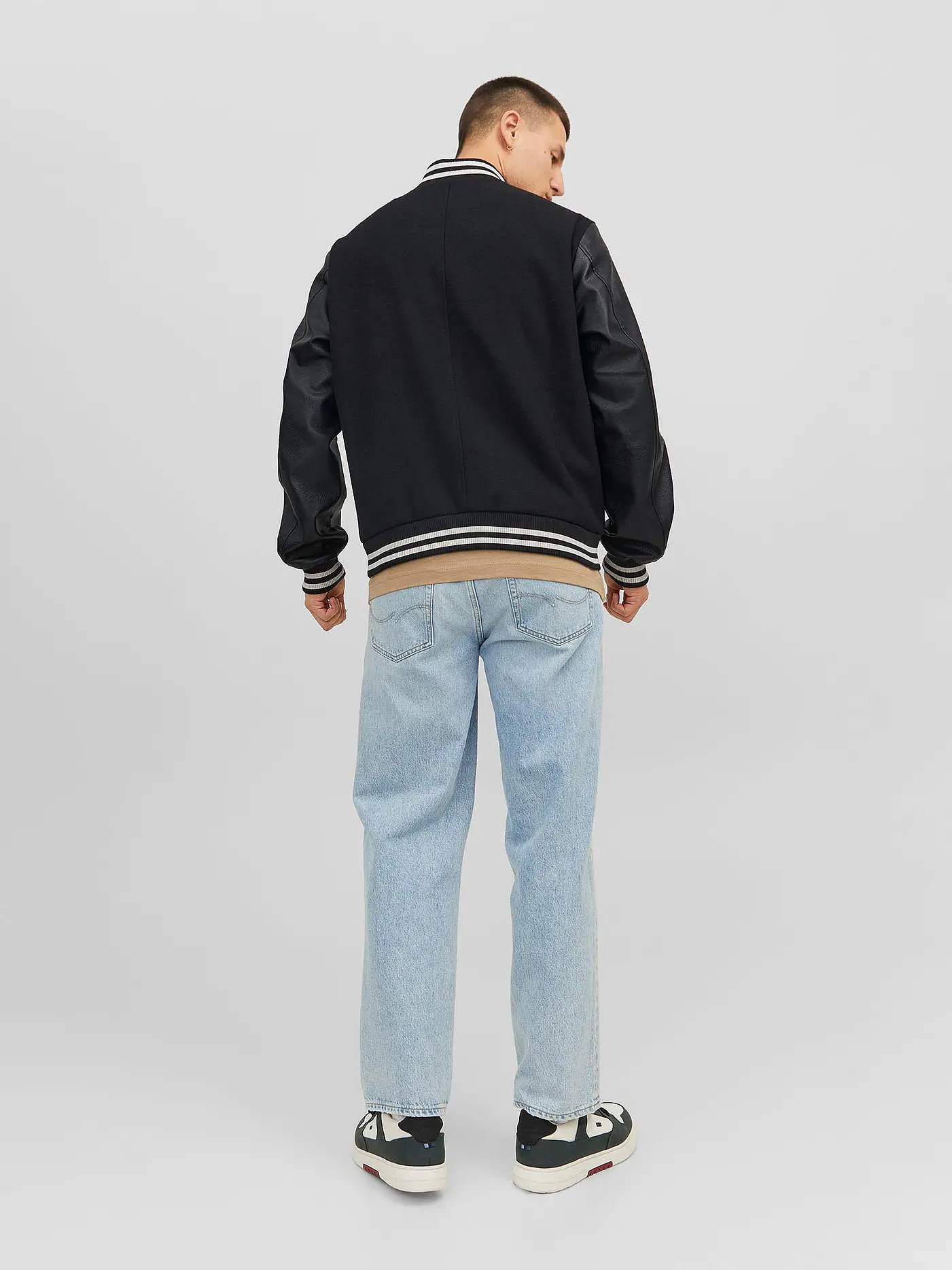 JACK & JONES | Blouson JJORCOLLEGE | schwarz