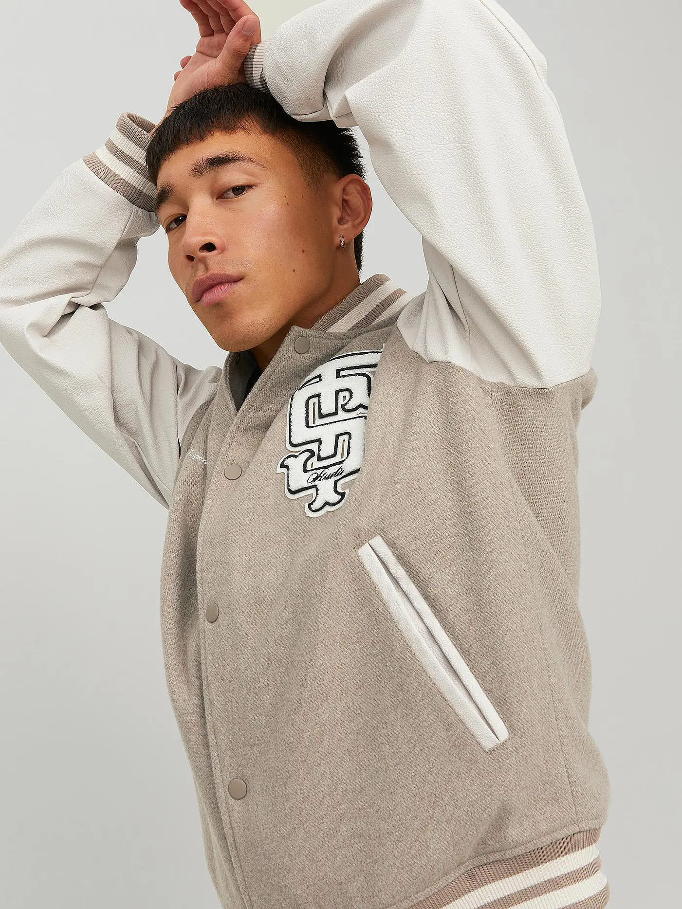 JACK & JONES | Blouson JORCOLLEGE  | beige