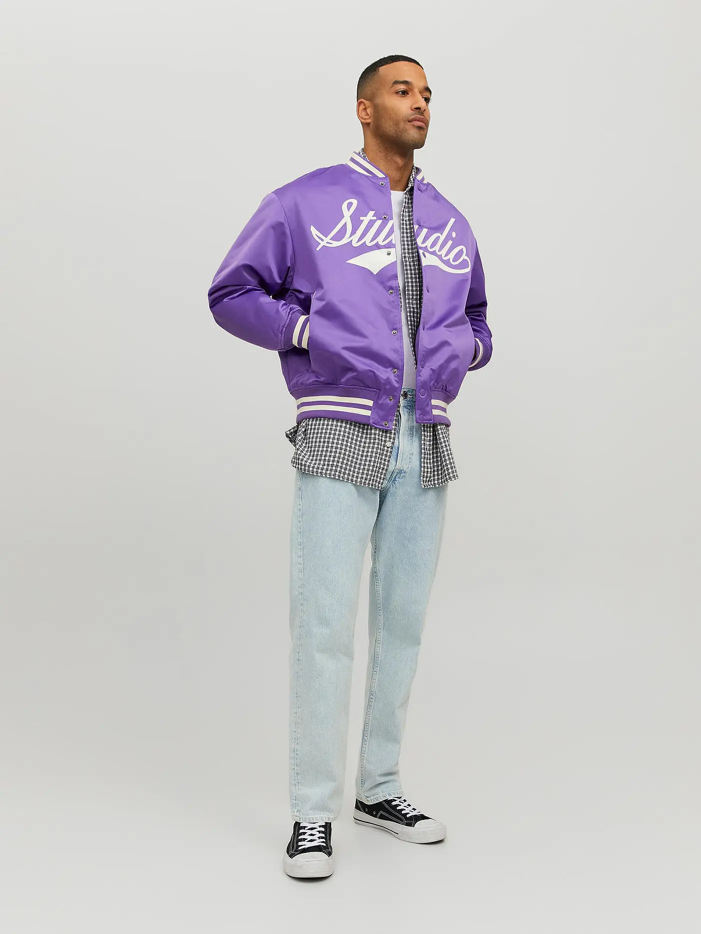JACK & JONES | Bomberjacke JORSTUDIO | lila